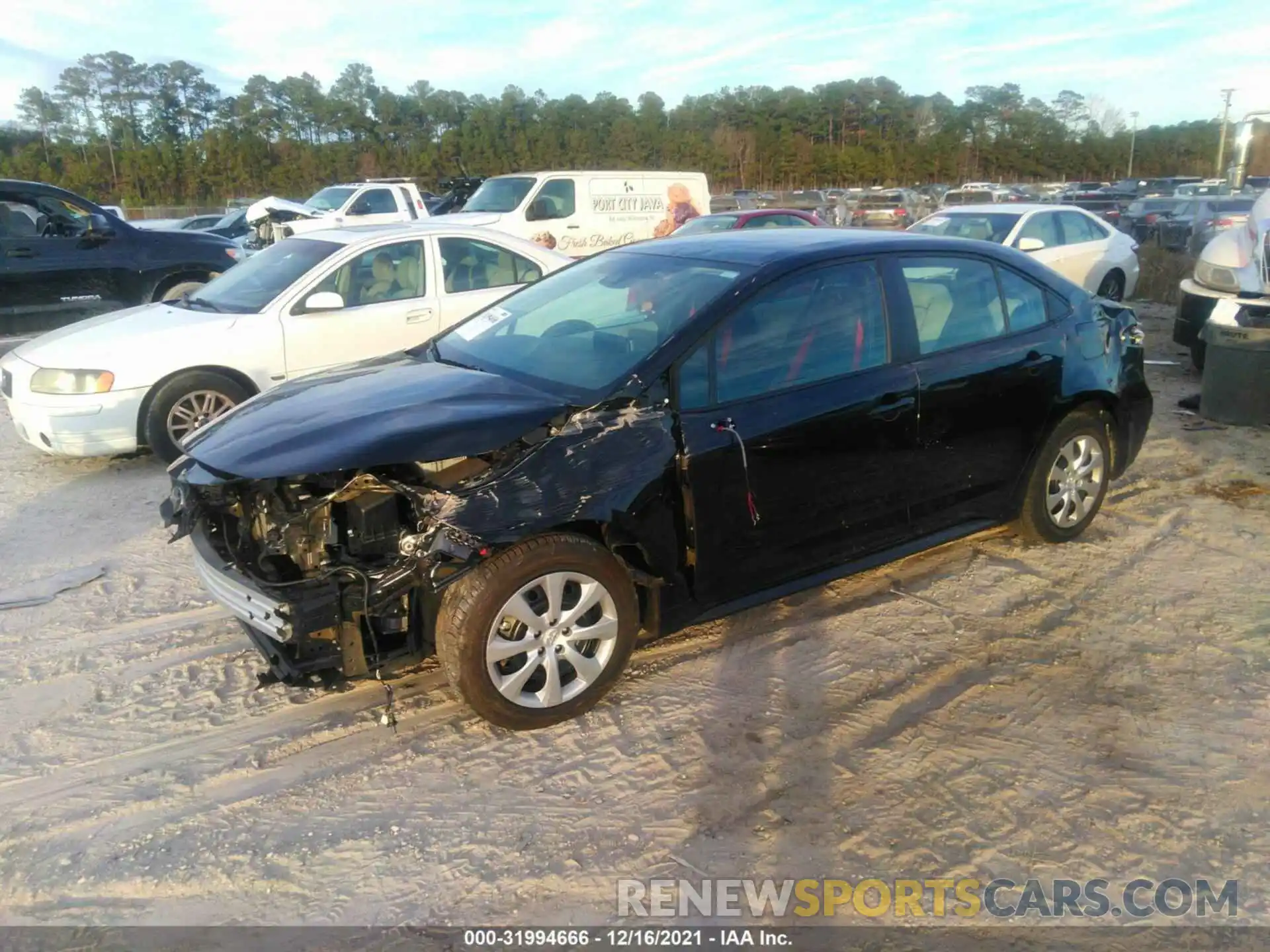 2 Photograph of a damaged car 5YFEPRAE0LP064498 TOYOTA COROLLA 2020