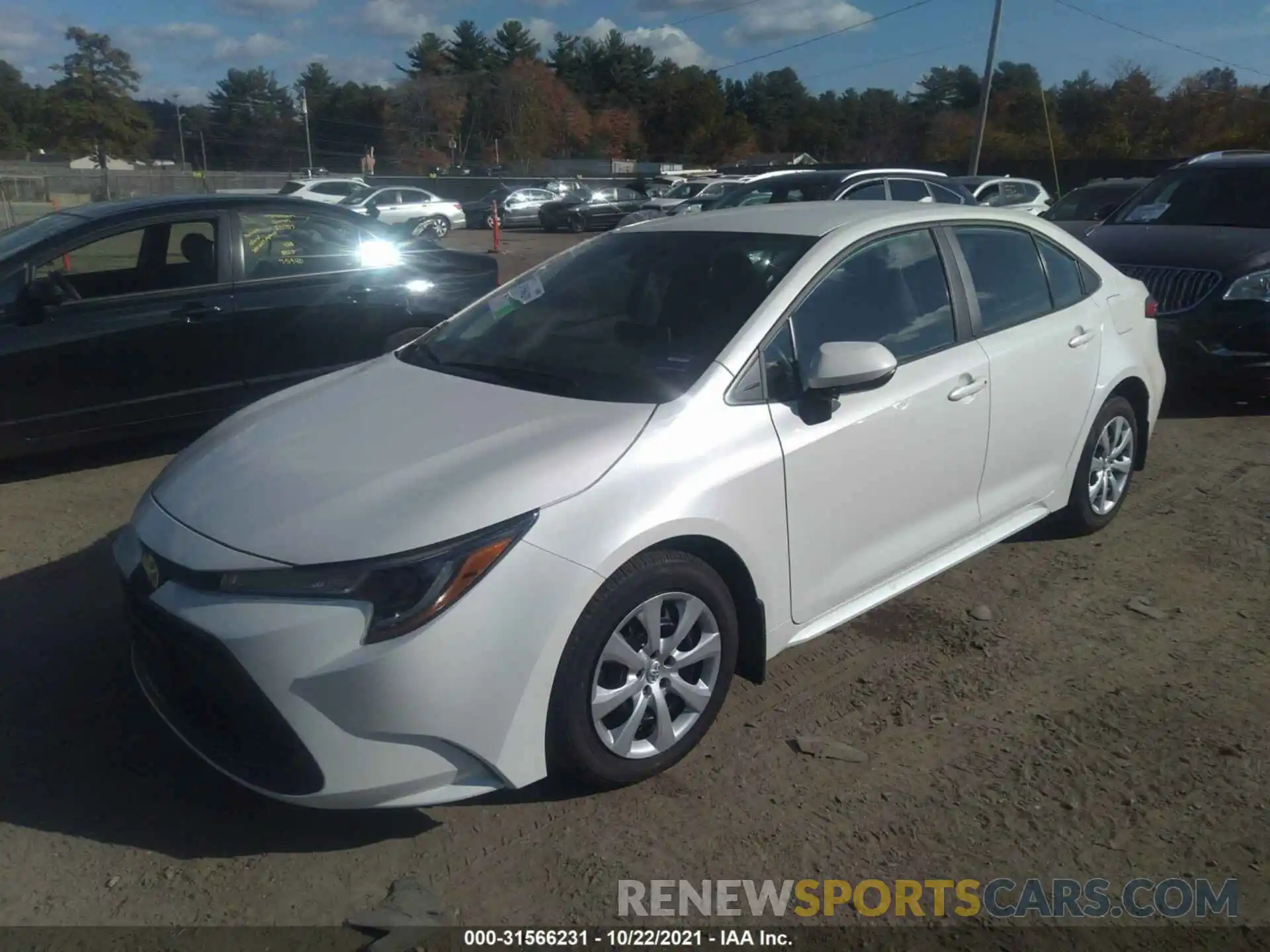 2 Photograph of a damaged car 5YFEPRAE0LP065084 TOYOTA COROLLA 2020