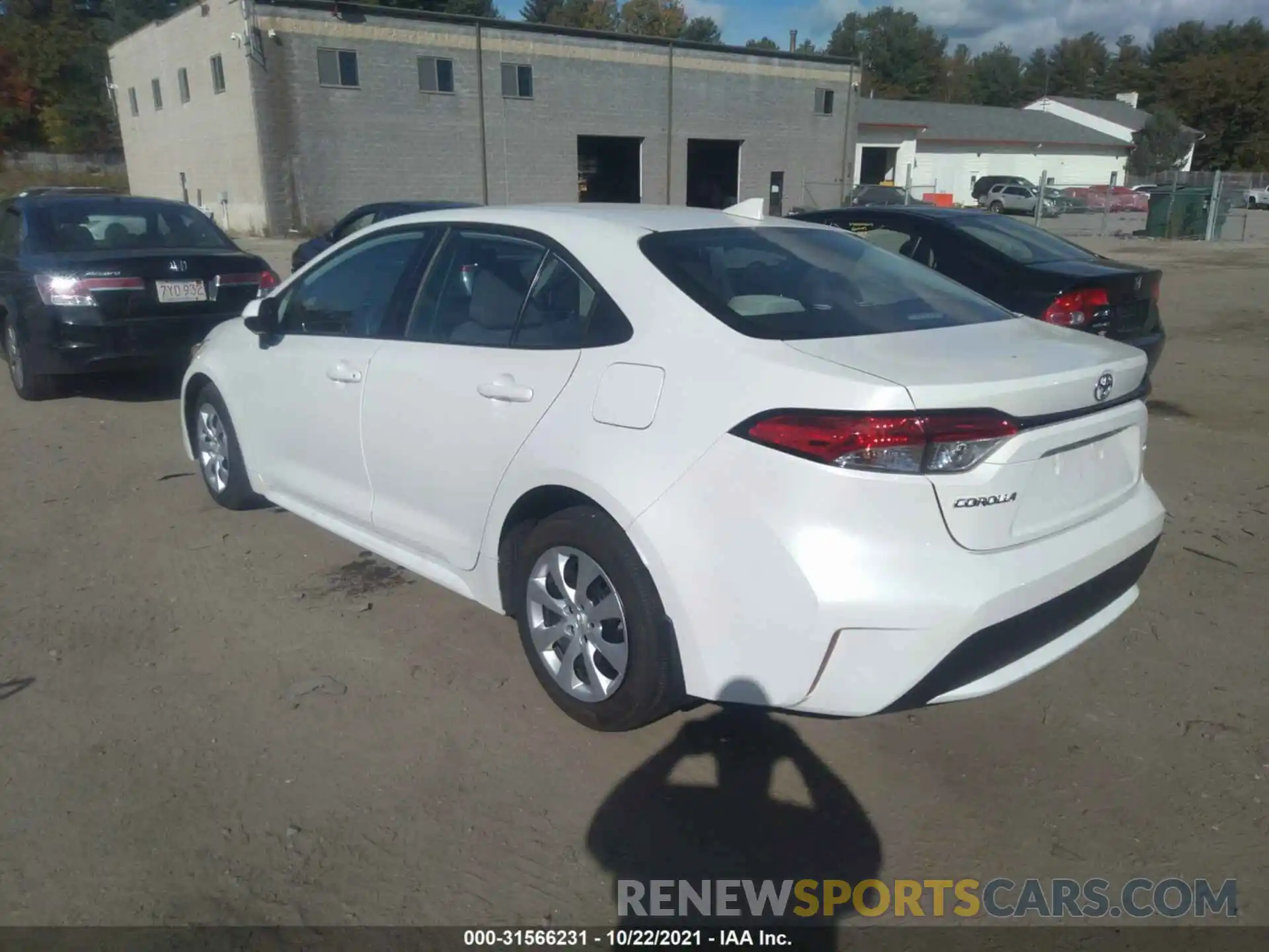 3 Photograph of a damaged car 5YFEPRAE0LP065084 TOYOTA COROLLA 2020