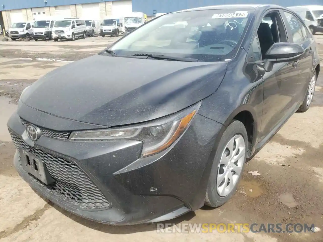 2 Photograph of a damaged car 5YFEPRAE0LP065747 TOYOTA COROLLA 2020