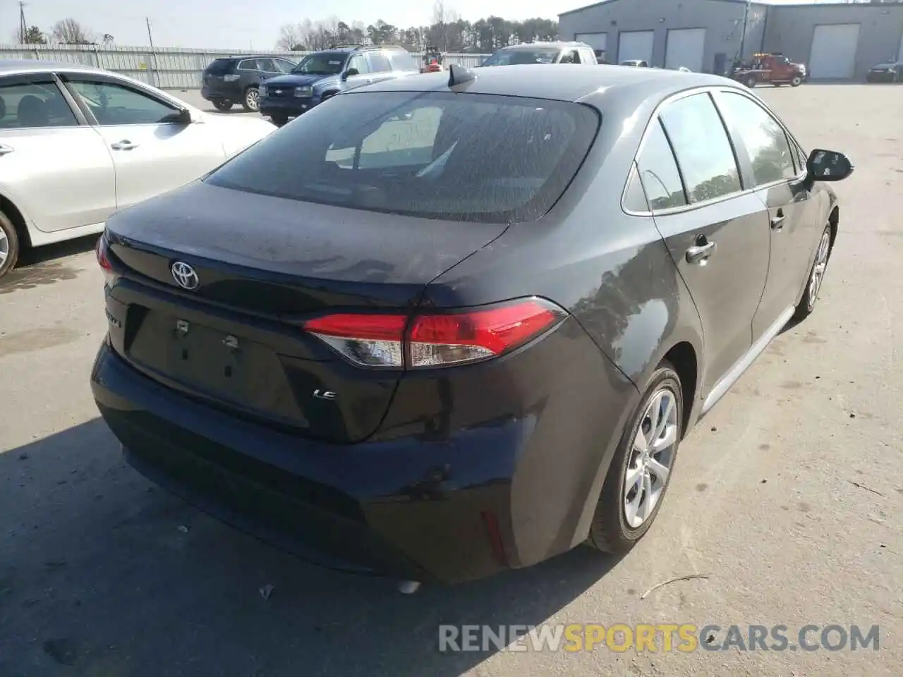 4 Photograph of a damaged car 5YFEPRAE0LP067448 TOYOTA COROLLA 2020