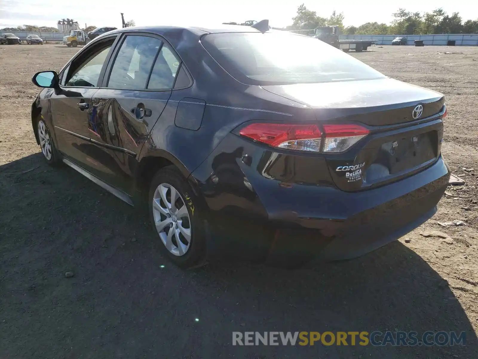 3 Photograph of a damaged car 5YFEPRAE0LP067918 TOYOTA COROLLA 2020