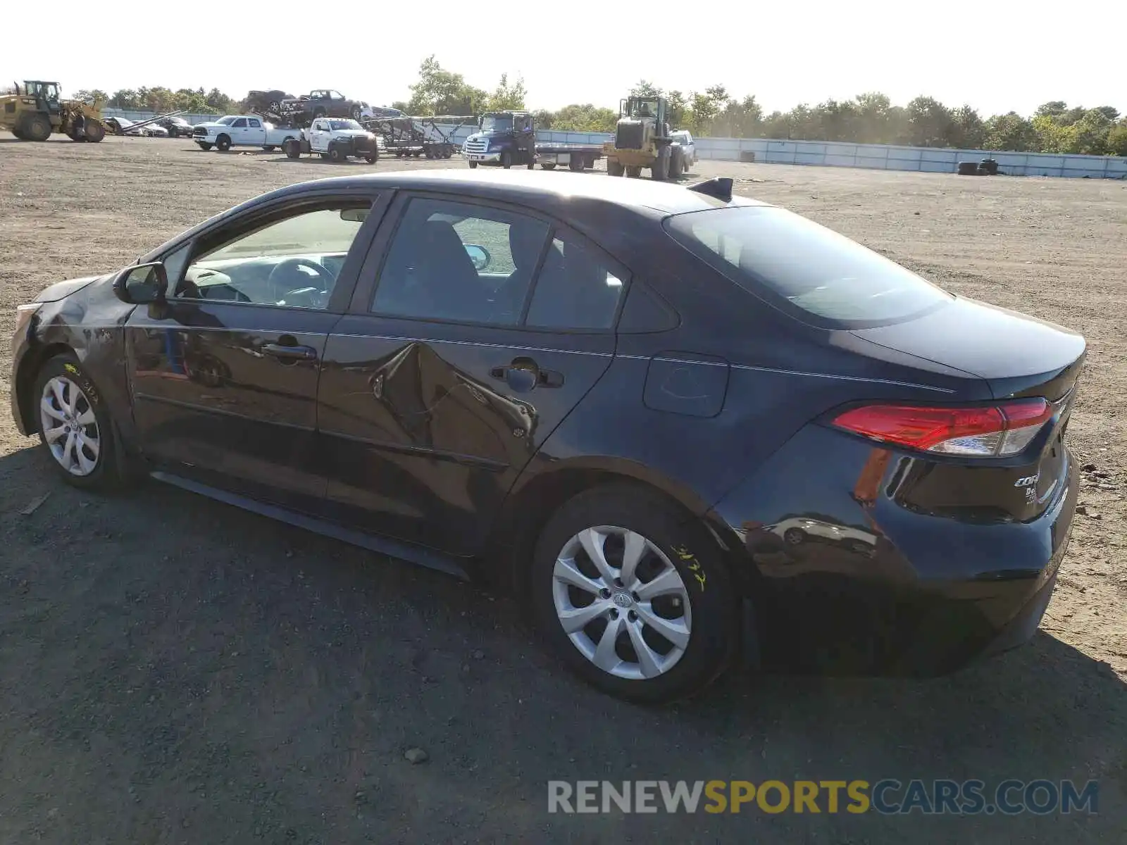 9 Photograph of a damaged car 5YFEPRAE0LP067918 TOYOTA COROLLA 2020