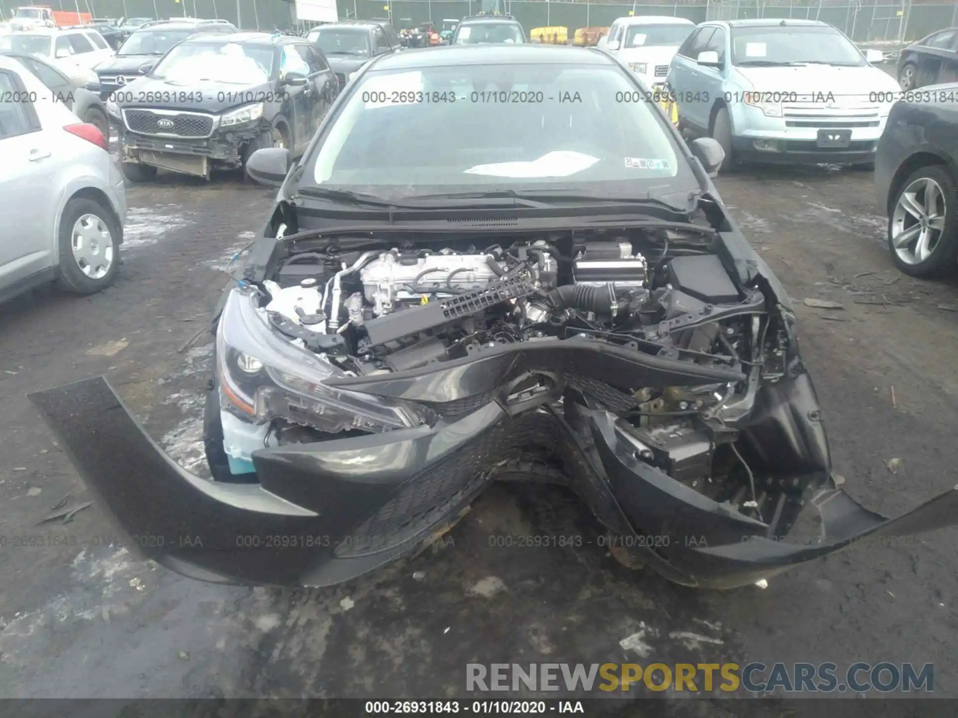 6 Photograph of a damaged car 5YFEPRAE0LP068468 TOYOTA COROLLA 2020