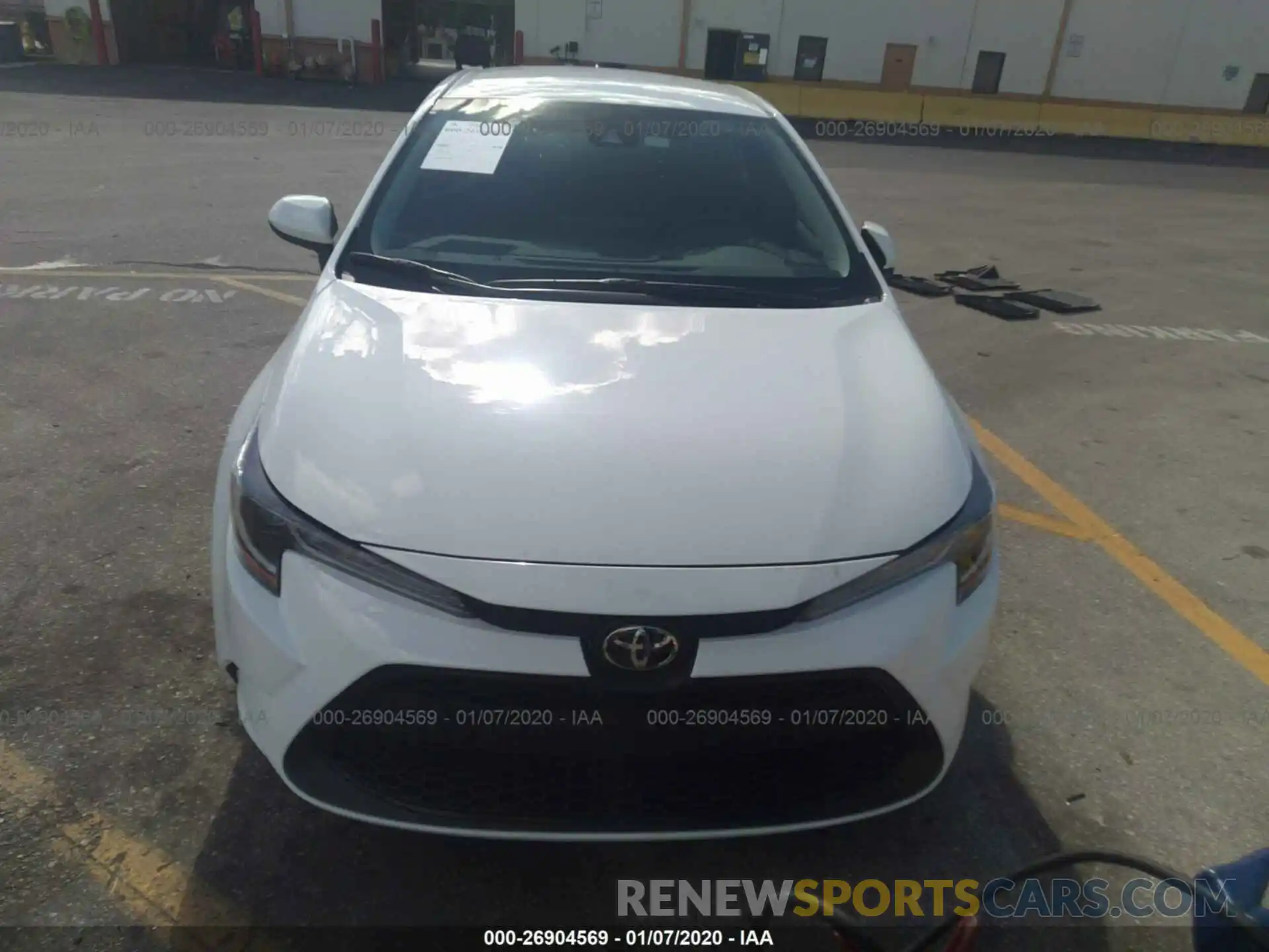 6 Photograph of a damaged car 5YFEPRAE0LP074657 TOYOTA COROLLA 2020