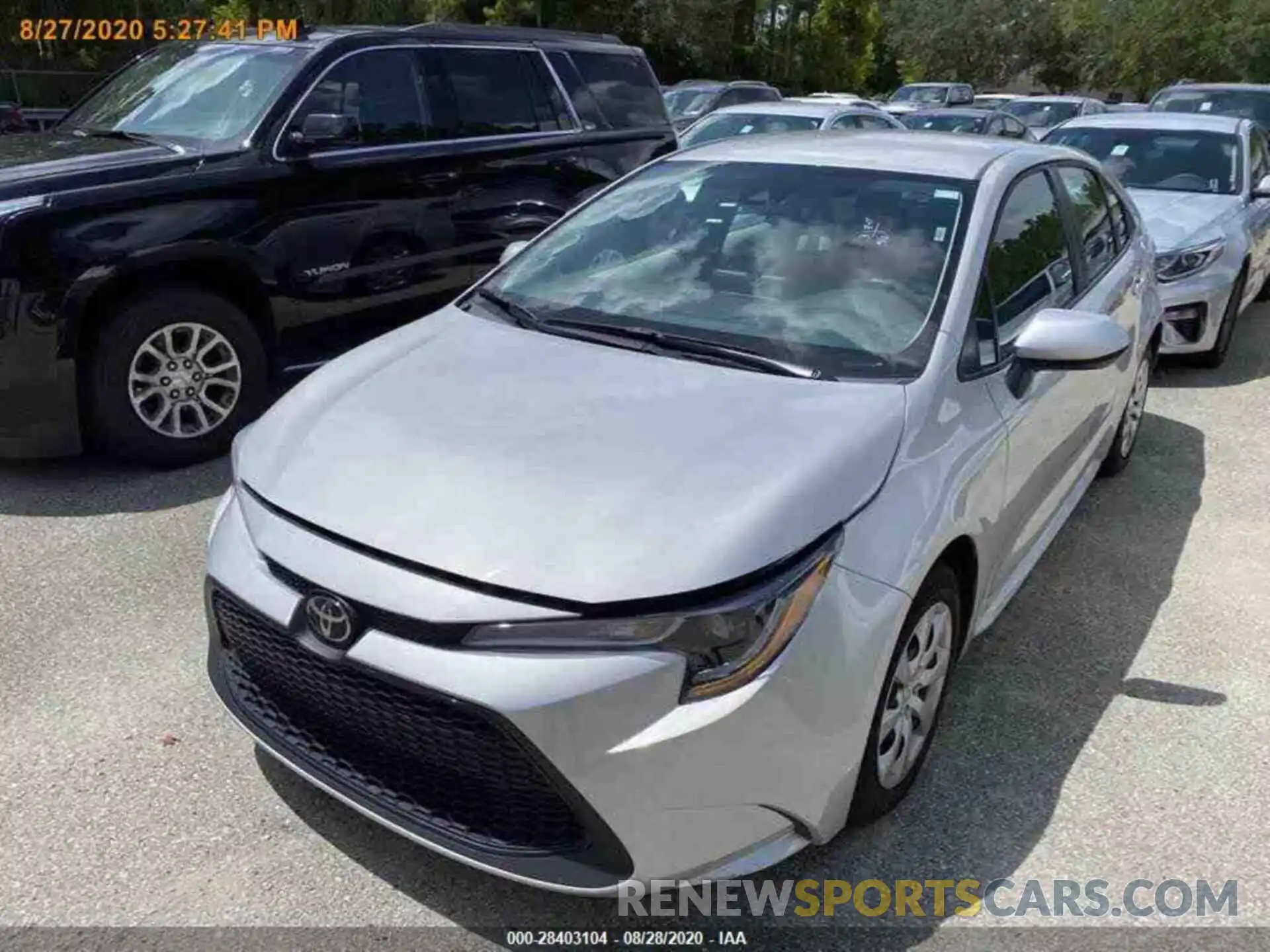 15 Photograph of a damaged car 5YFEPRAE0LP077476 TOYOTA COROLLA 2020