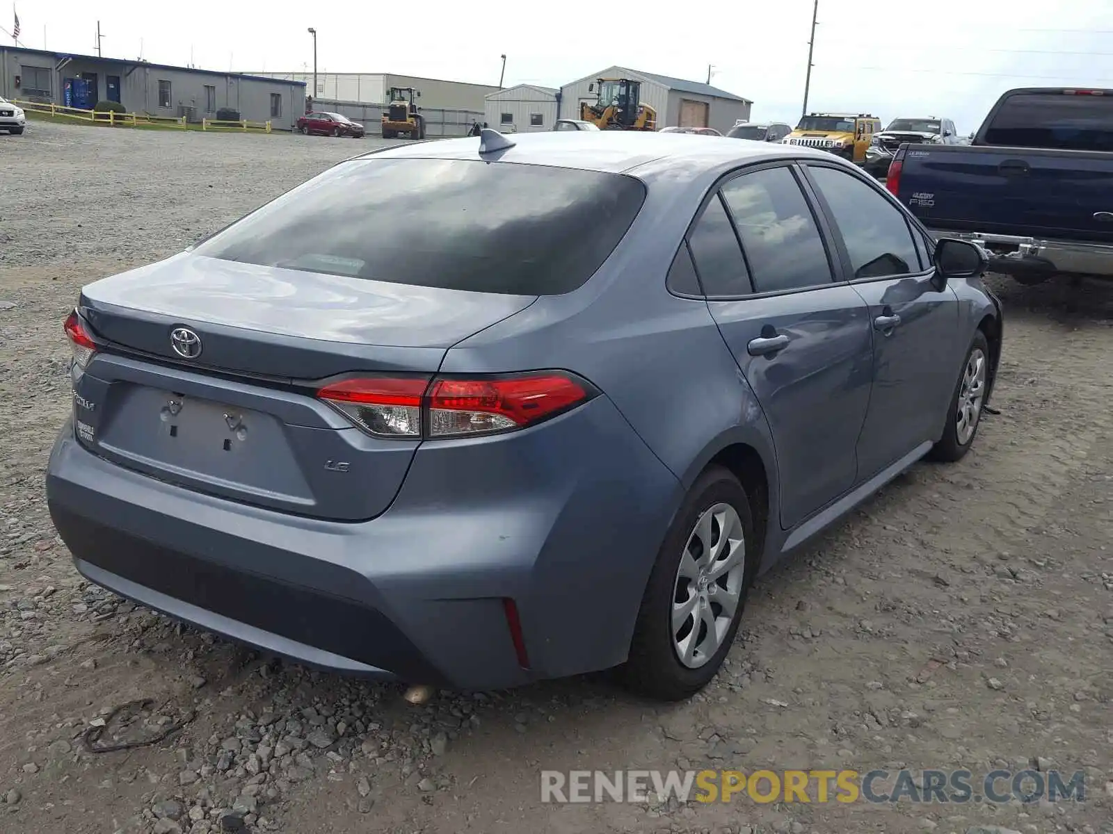 4 Photograph of a damaged car 5YFEPRAE0LP078837 TOYOTA COROLLA 2020