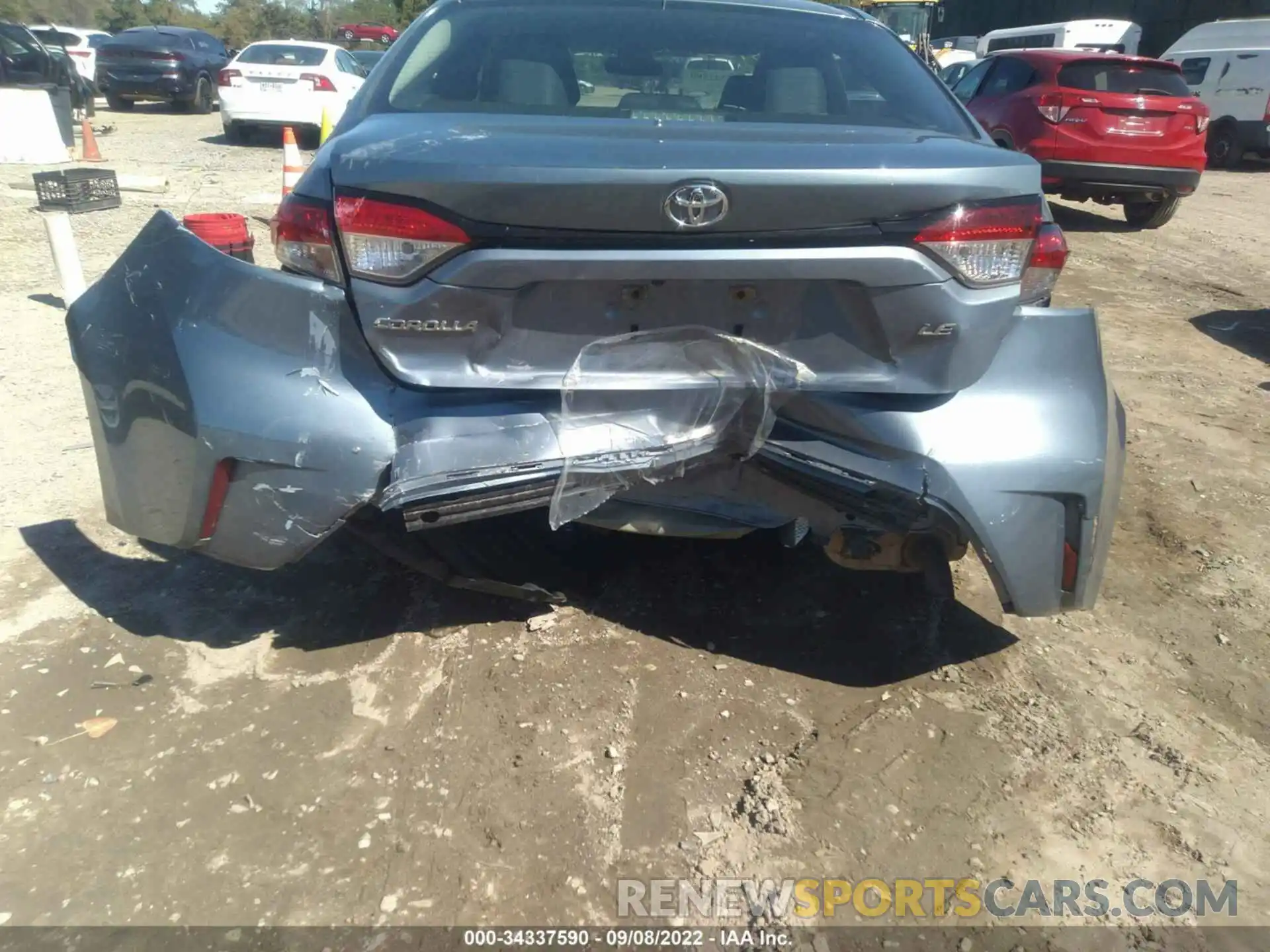 6 Photograph of a damaged car 5YFEPRAE0LP080880 TOYOTA COROLLA 2020