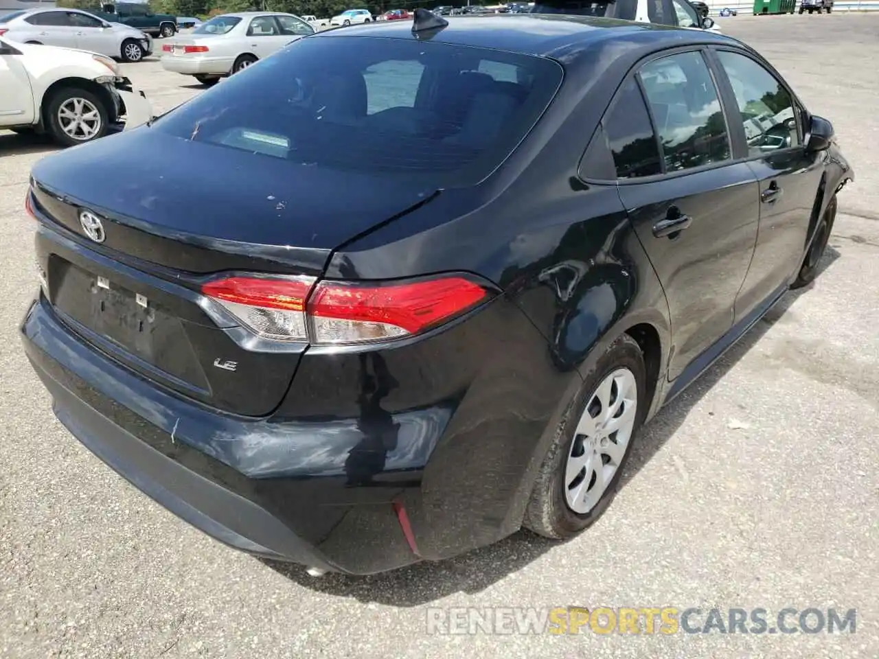 4 Photograph of a damaged car 5YFEPRAE0LP081267 TOYOTA COROLLA 2020