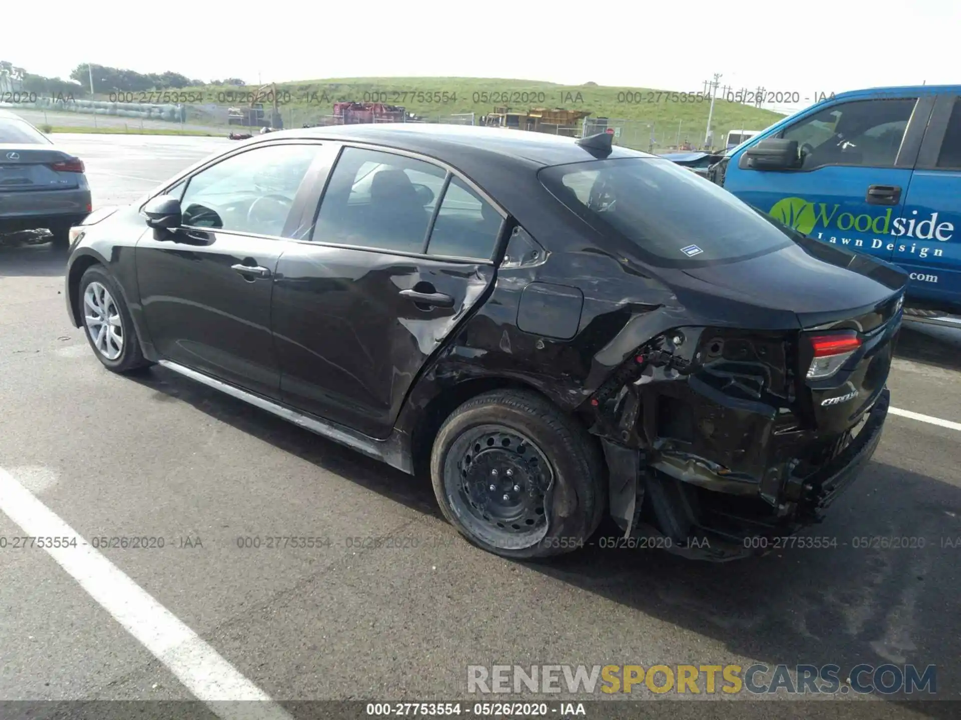 3 Photograph of a damaged car 5YFEPRAE0LP081852 TOYOTA COROLLA 2020