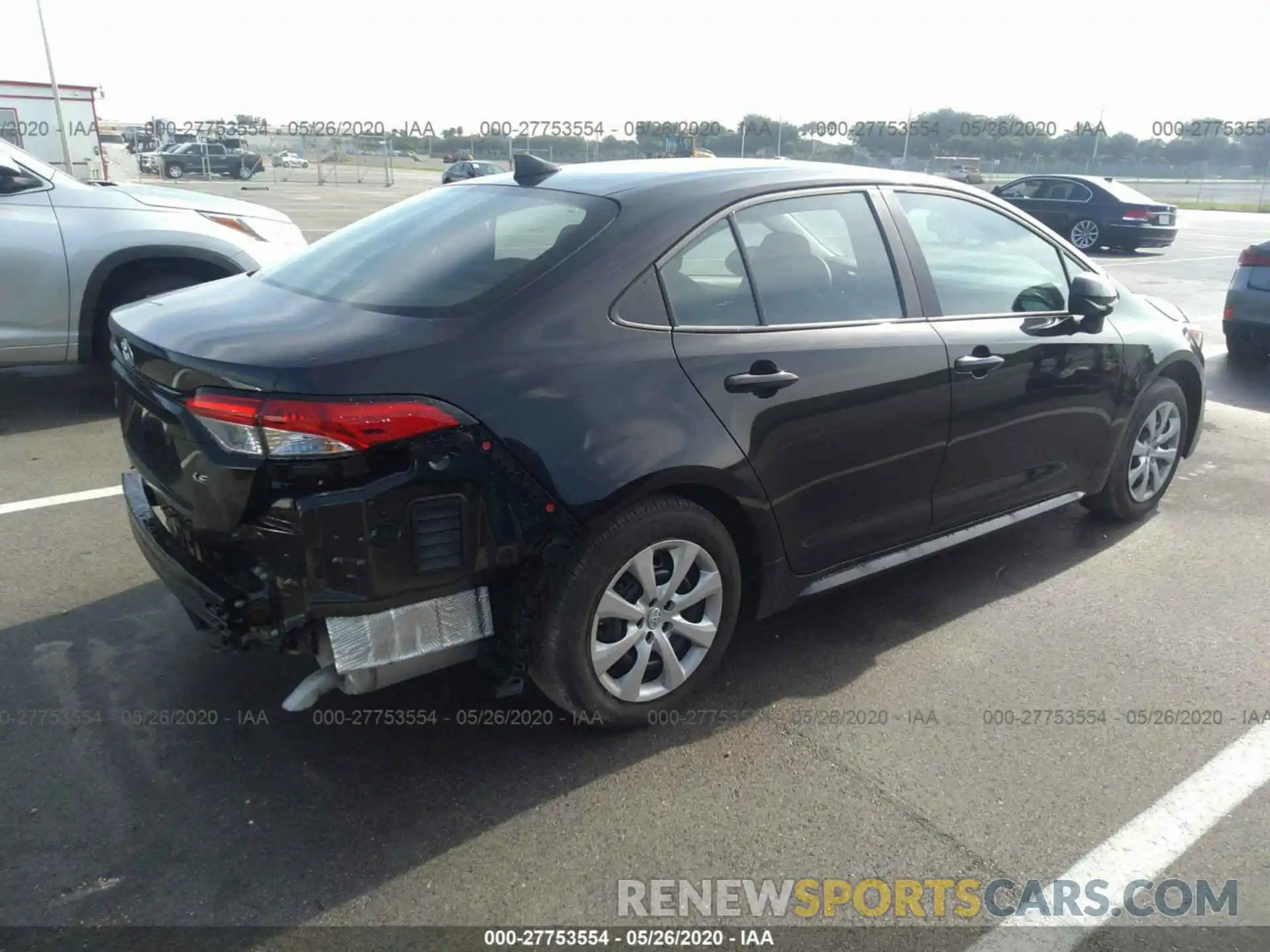 4 Photograph of a damaged car 5YFEPRAE0LP081852 TOYOTA COROLLA 2020