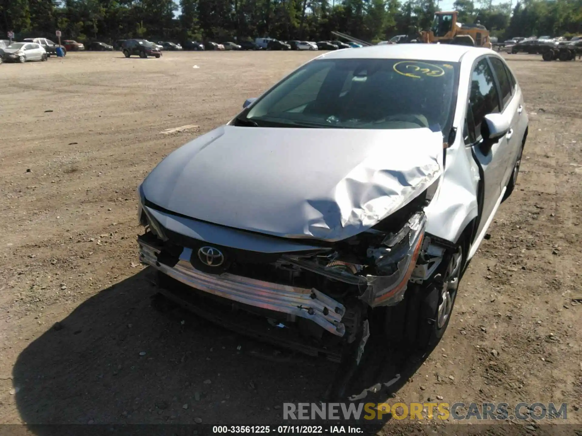 6 Photograph of a damaged car 5YFEPRAE0LP082709 TOYOTA COROLLA 2020