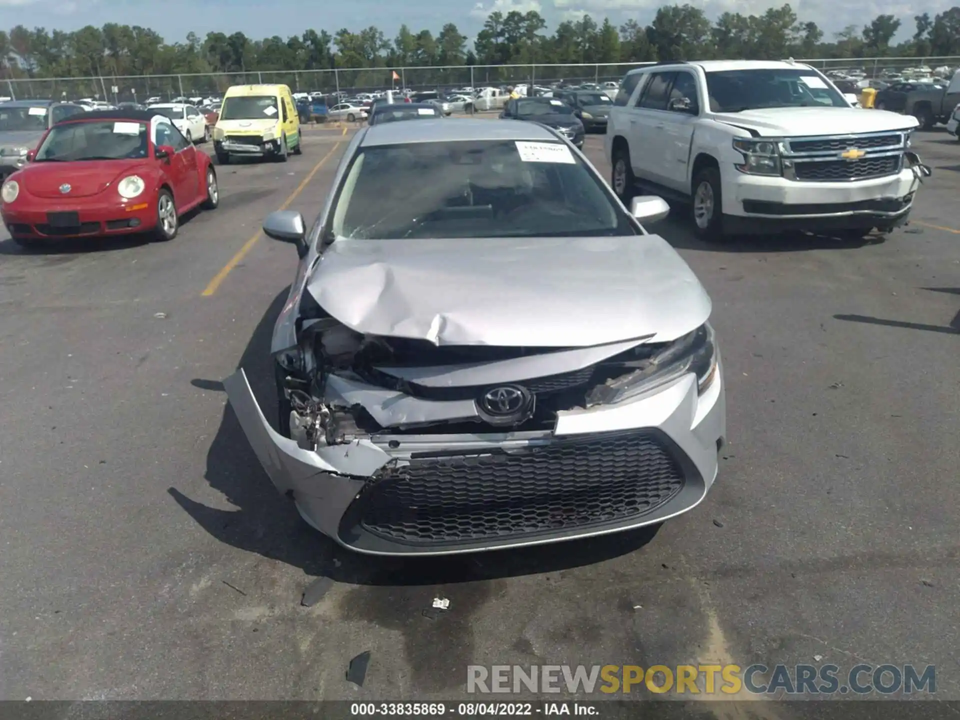 6 Photograph of a damaged car 5YFEPRAE0LP084881 TOYOTA COROLLA 2020