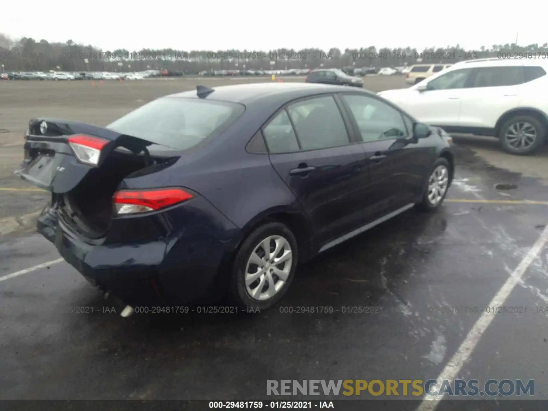 4 Photograph of a damaged car 5YFEPRAE0LP085089 TOYOTA COROLLA 2020