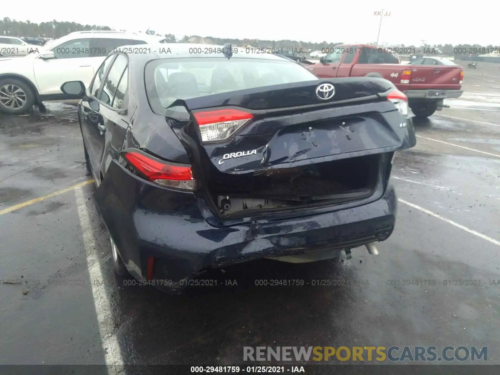 6 Photograph of a damaged car 5YFEPRAE0LP085089 TOYOTA COROLLA 2020