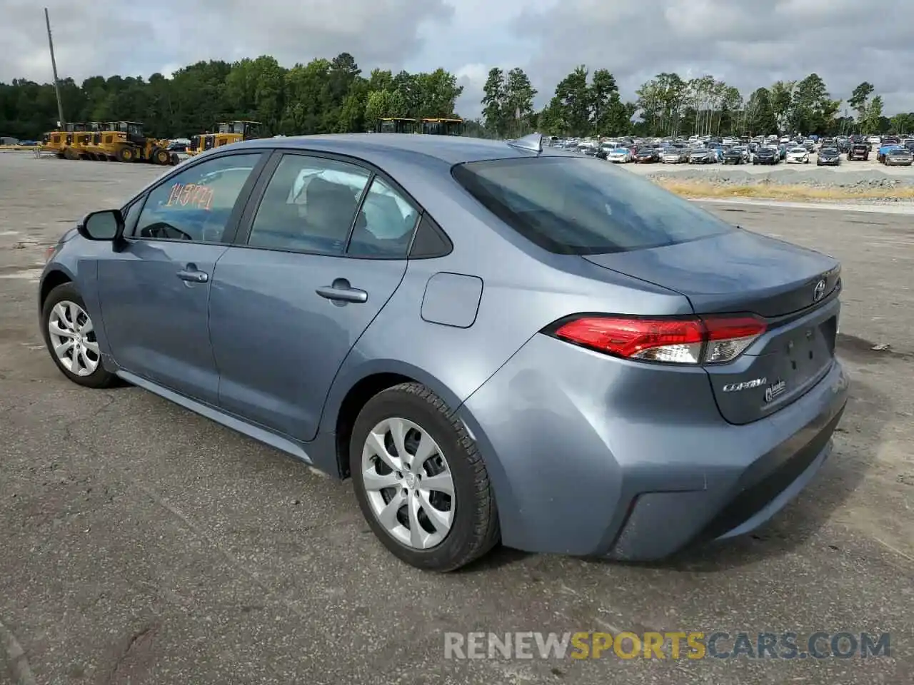 3 Photograph of a damaged car 5YFEPRAE0LP085481 TOYOTA COROLLA 2020