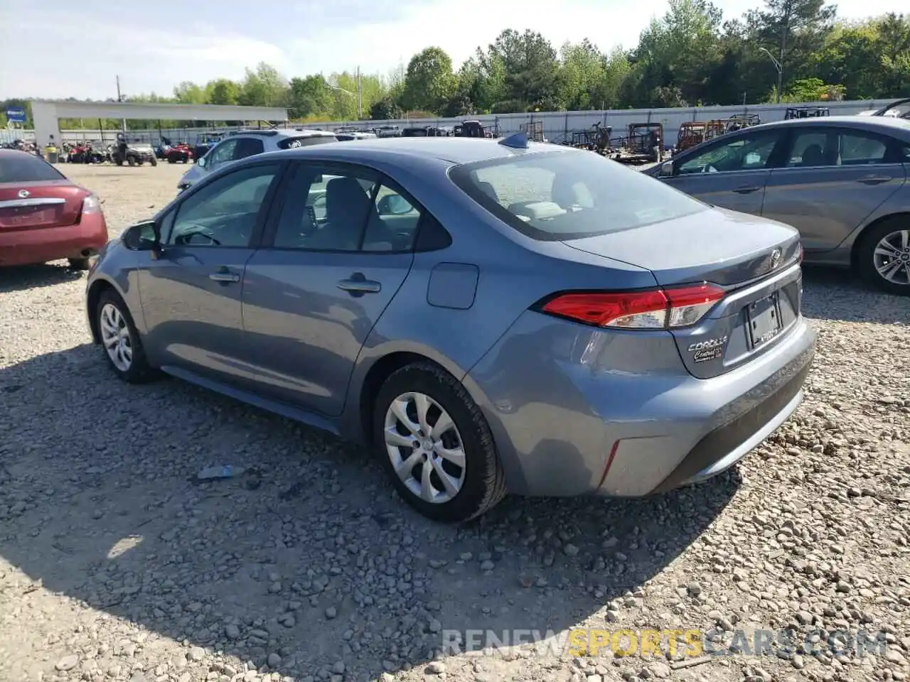 3 Photograph of a damaged car 5YFEPRAE0LP085898 TOYOTA COROLLA 2020