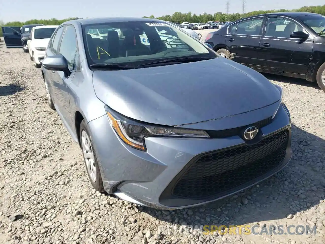 9 Photograph of a damaged car 5YFEPRAE0LP085898 TOYOTA COROLLA 2020