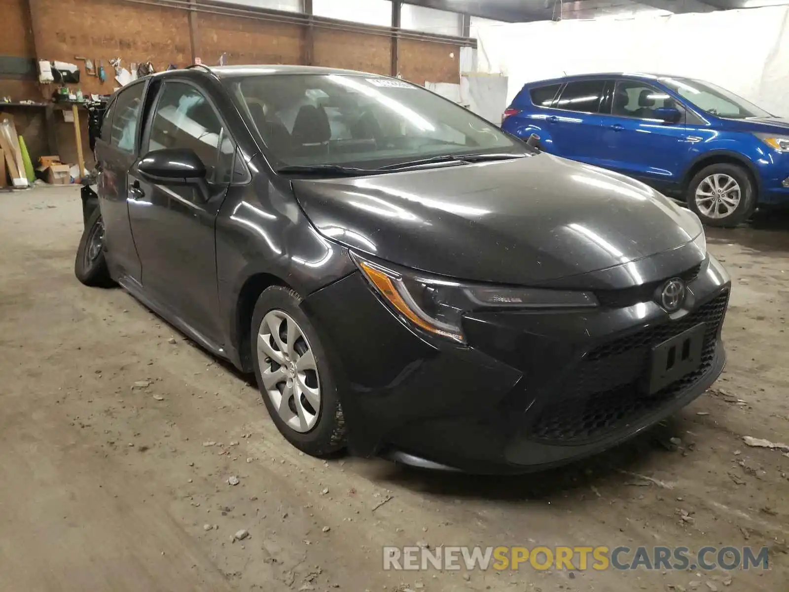 1 Photograph of a damaged car 5YFEPRAE0LP088252 TOYOTA COROLLA 2020