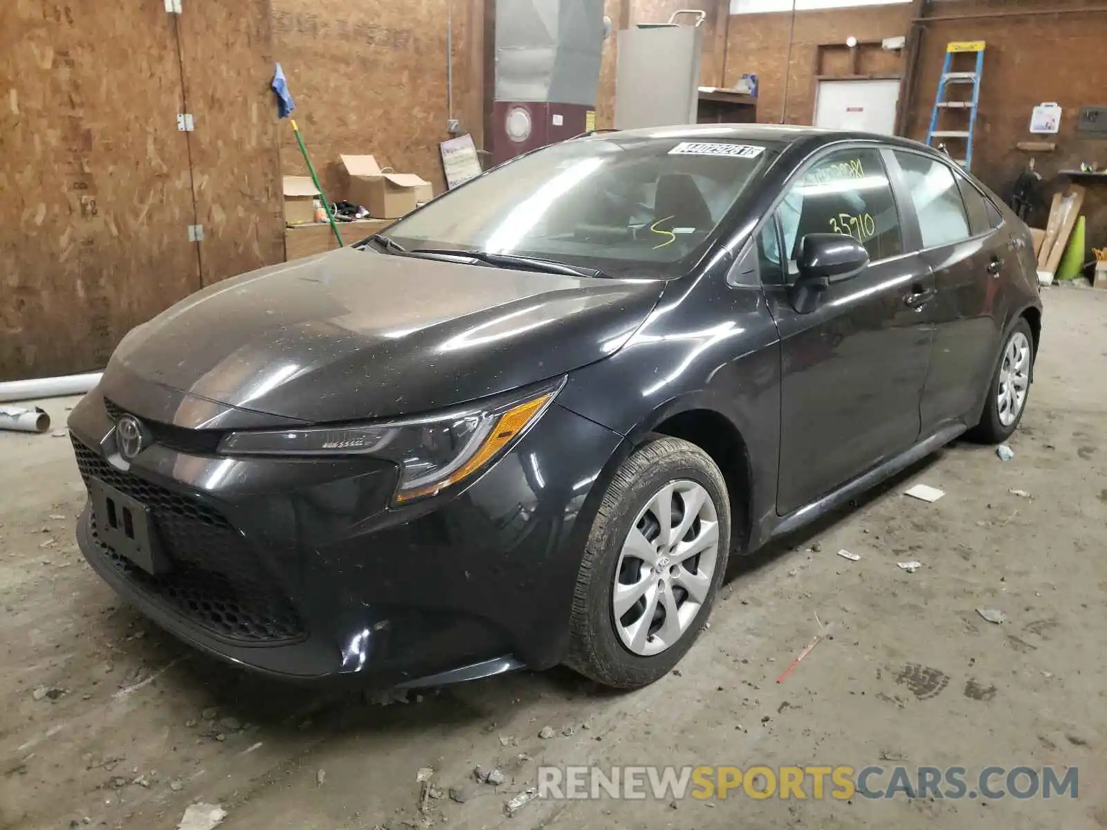 2 Photograph of a damaged car 5YFEPRAE0LP088252 TOYOTA COROLLA 2020