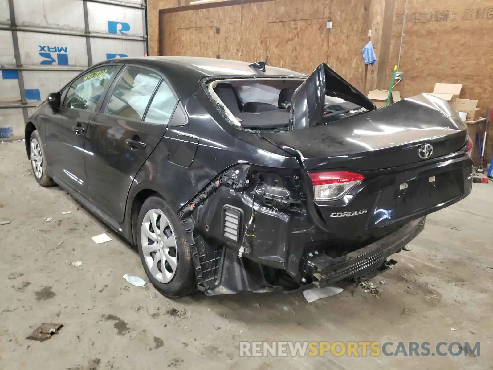 3 Photograph of a damaged car 5YFEPRAE0LP088252 TOYOTA COROLLA 2020