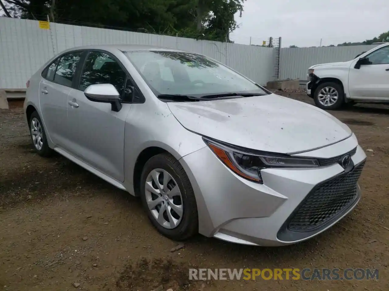 1 Photograph of a damaged car 5YFEPRAE0LP088381 TOYOTA COROLLA 2020