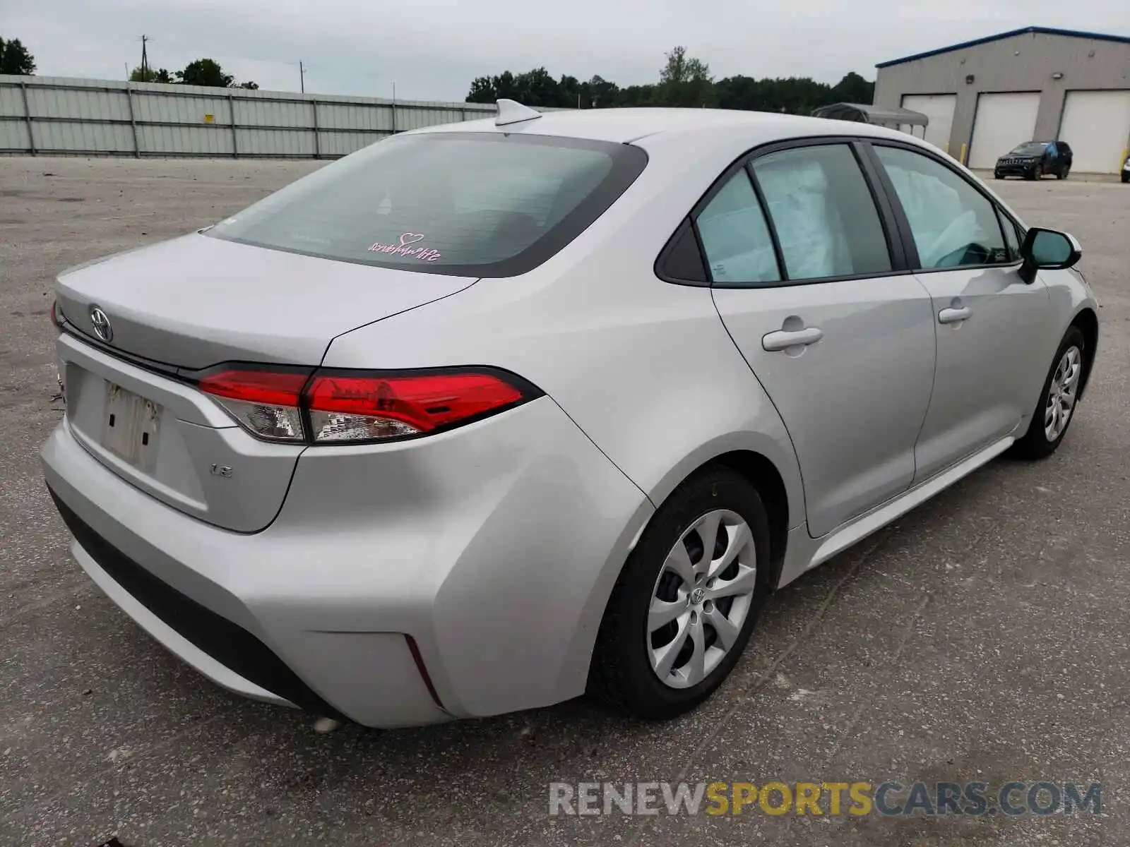 4 Photograph of a damaged car 5YFEPRAE0LP088560 TOYOTA COROLLA 2020