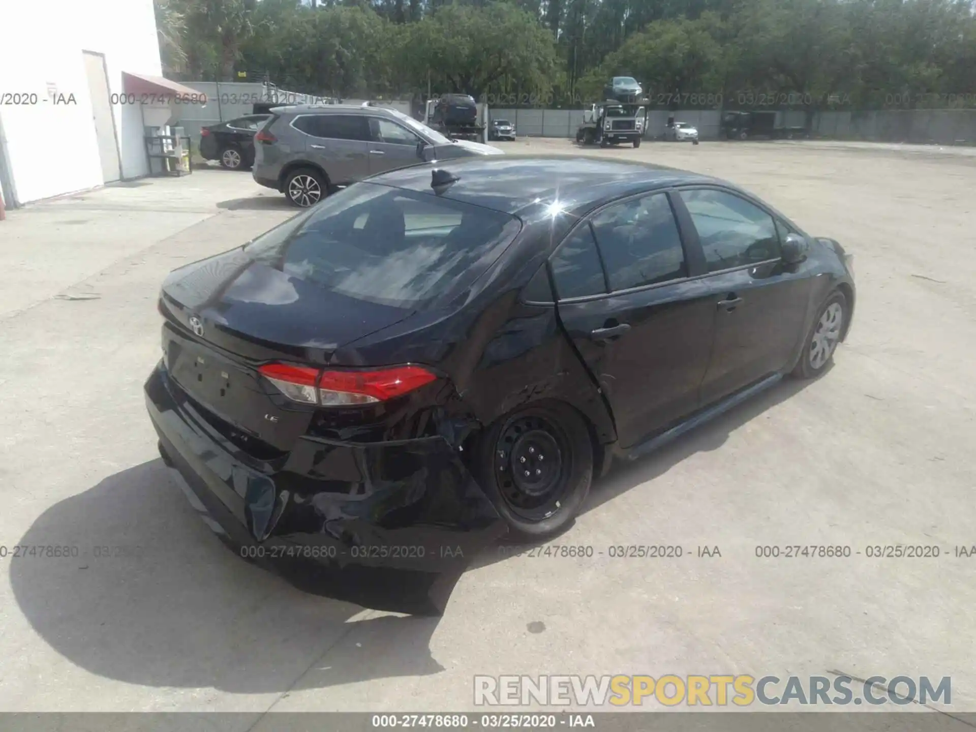 6 Photograph of a damaged car 5YFEPRAE0LP088638 TOYOTA COROLLA 2020