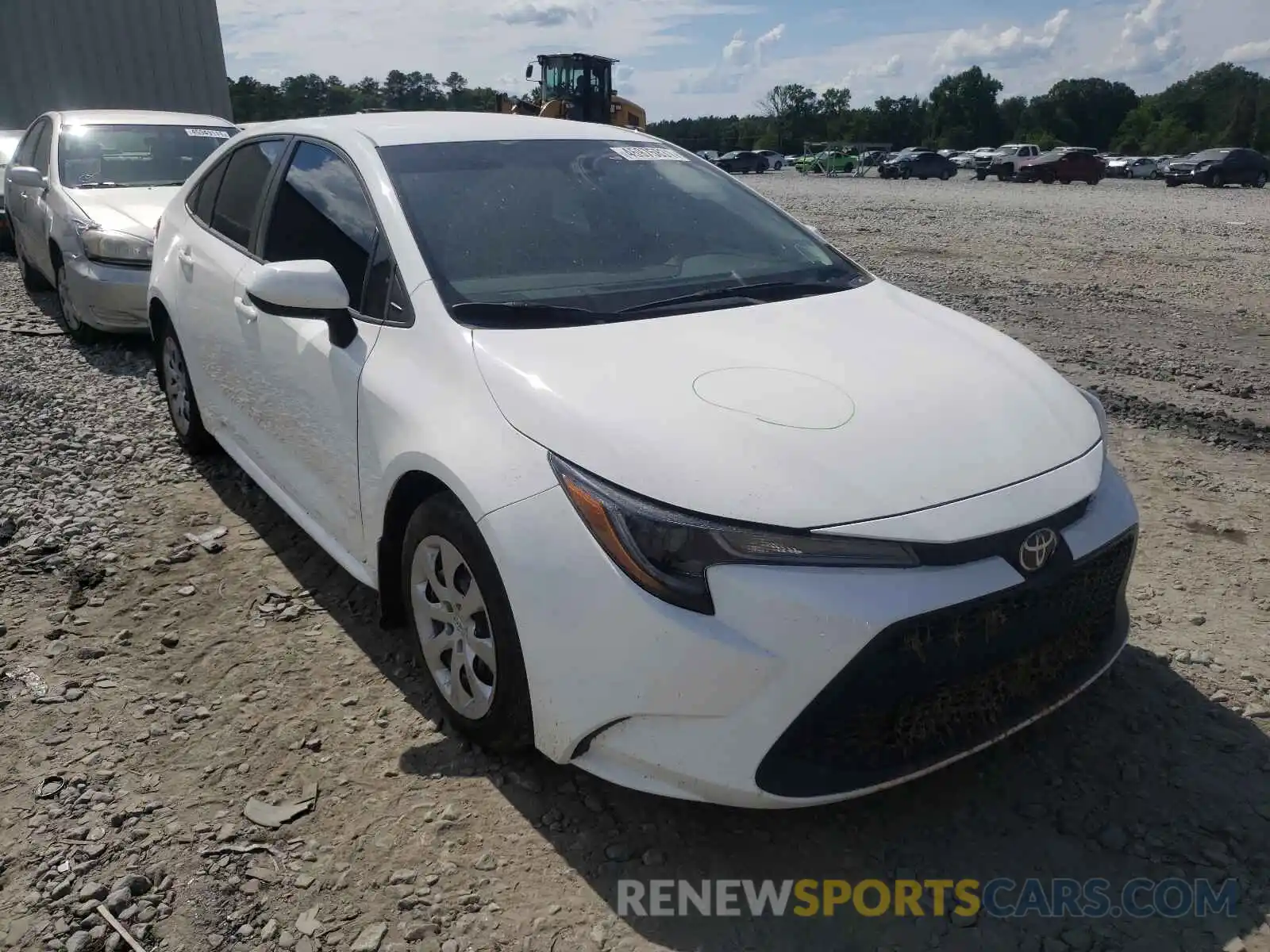 1 Photograph of a damaged car 5YFEPRAE0LP089157 TOYOTA COROLLA 2020