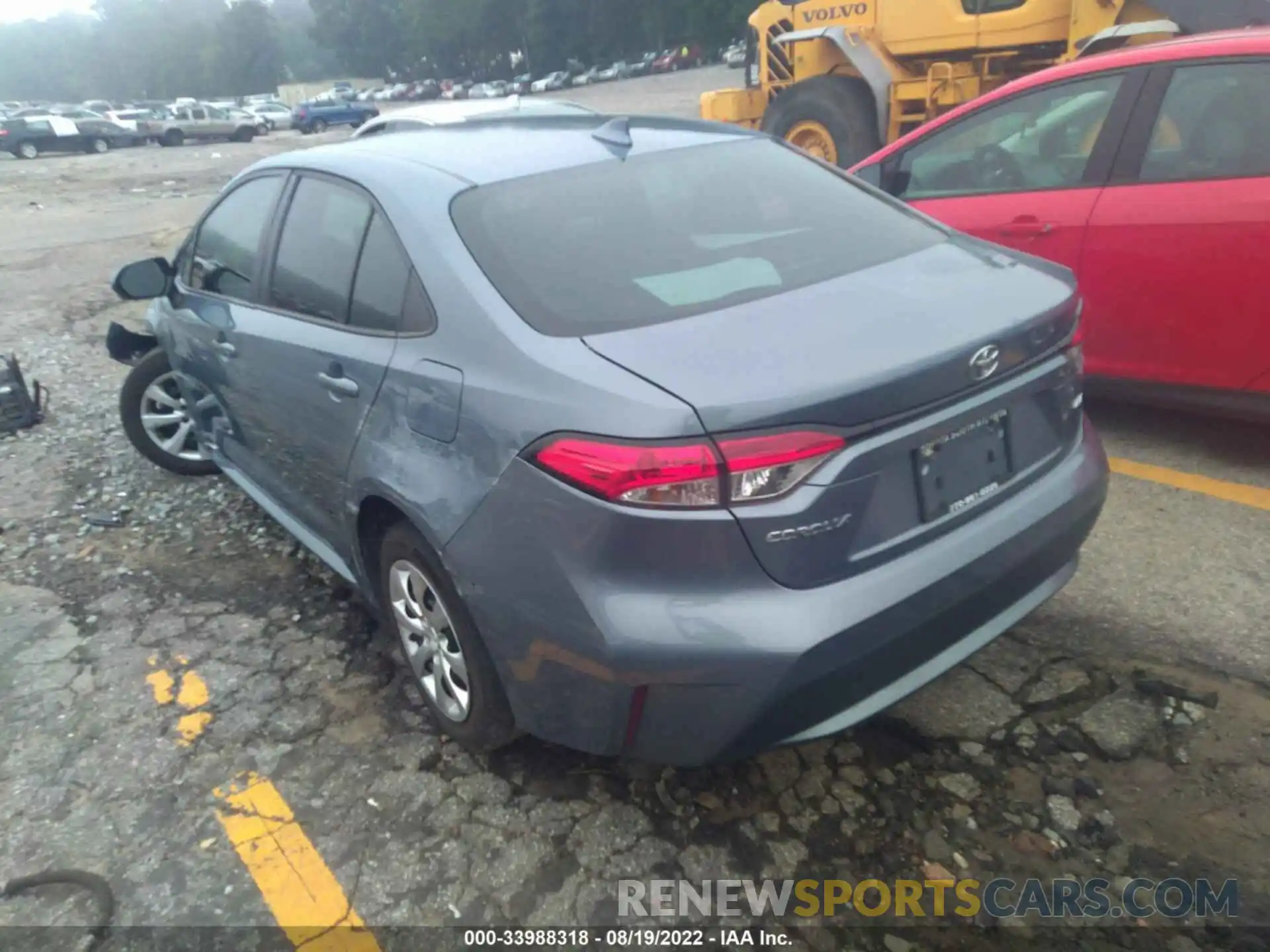 3 Photograph of a damaged car 5YFEPRAE0LP089711 TOYOTA COROLLA 2020