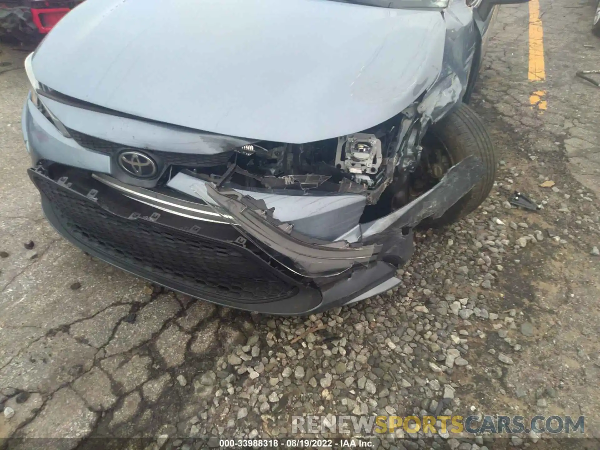 6 Photograph of a damaged car 5YFEPRAE0LP089711 TOYOTA COROLLA 2020