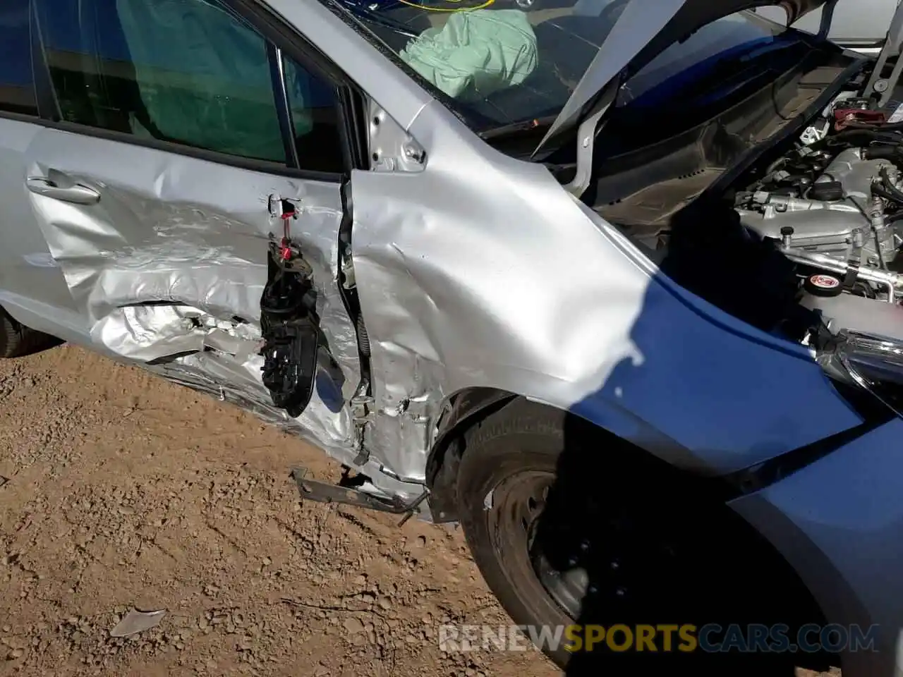 9 Photograph of a damaged car 5YFEPRAE0LP089854 TOYOTA COROLLA 2020