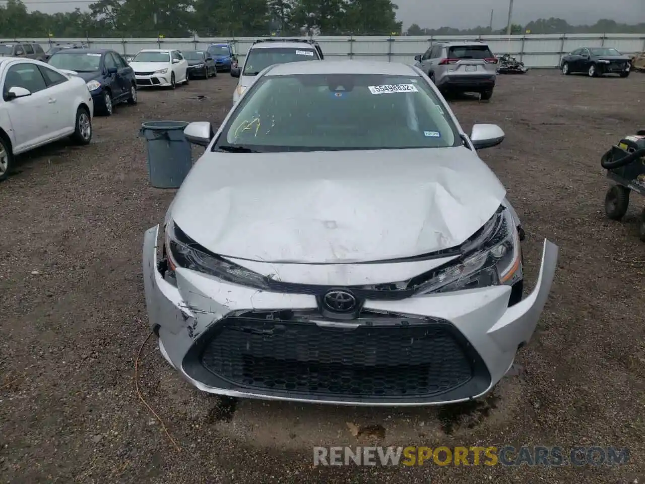 7 Photograph of a damaged car 5YFEPRAE0LP094634 TOYOTA COROLLA 2020