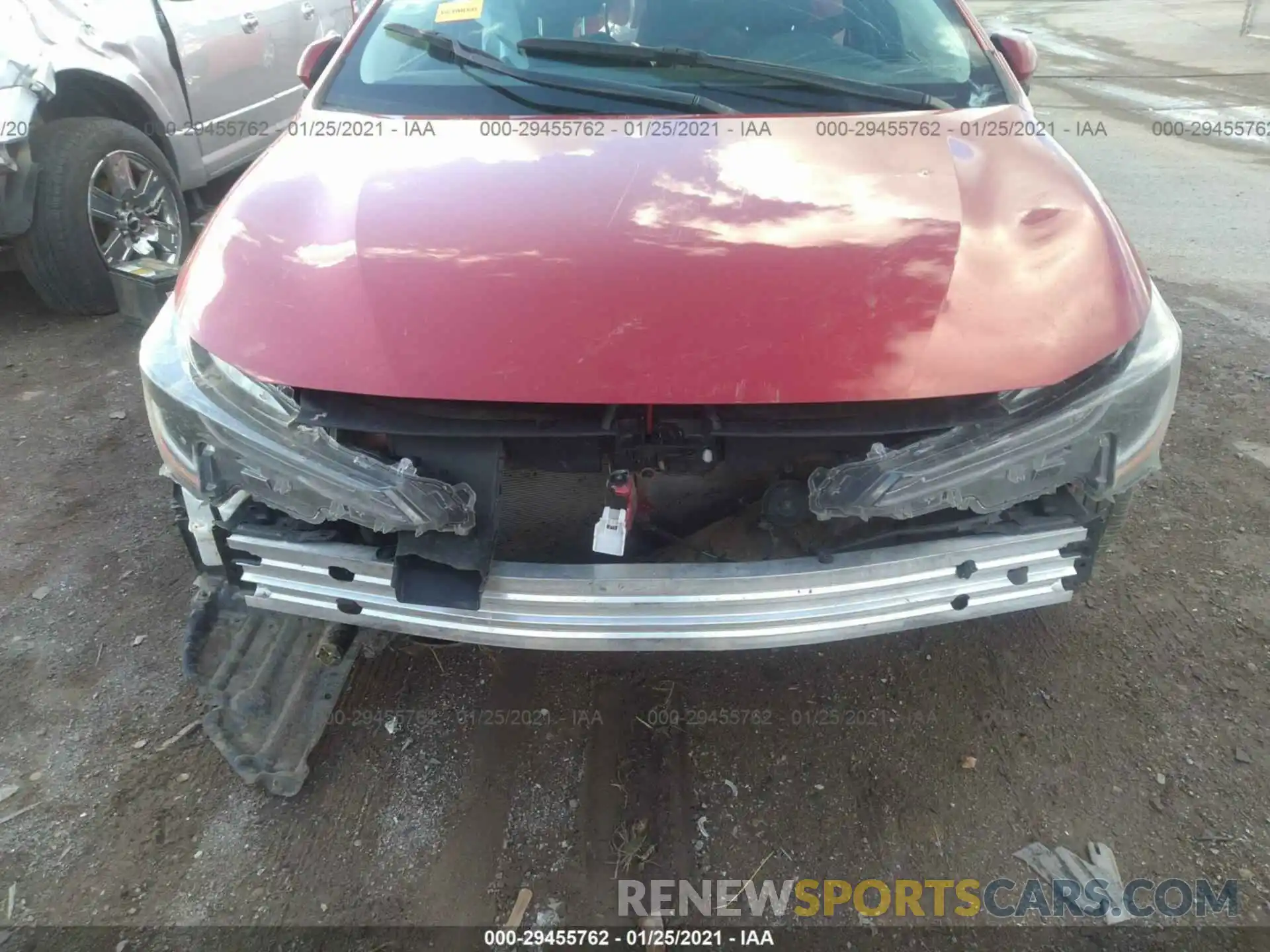 6 Photograph of a damaged car 5YFEPRAE0LP096707 TOYOTA COROLLA 2020