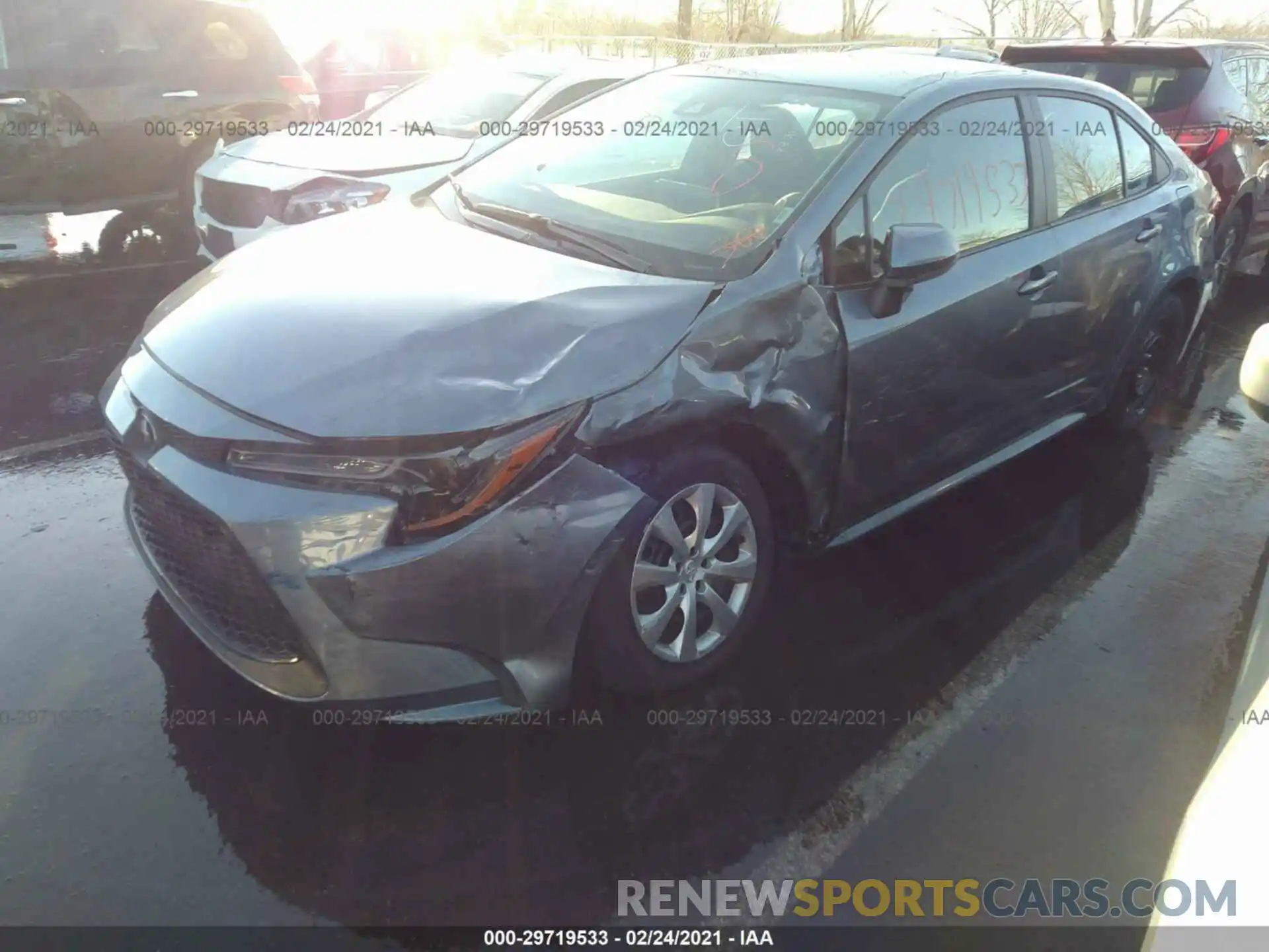 6 Photograph of a damaged car 5YFEPRAE0LP096951 TOYOTA COROLLA 2020