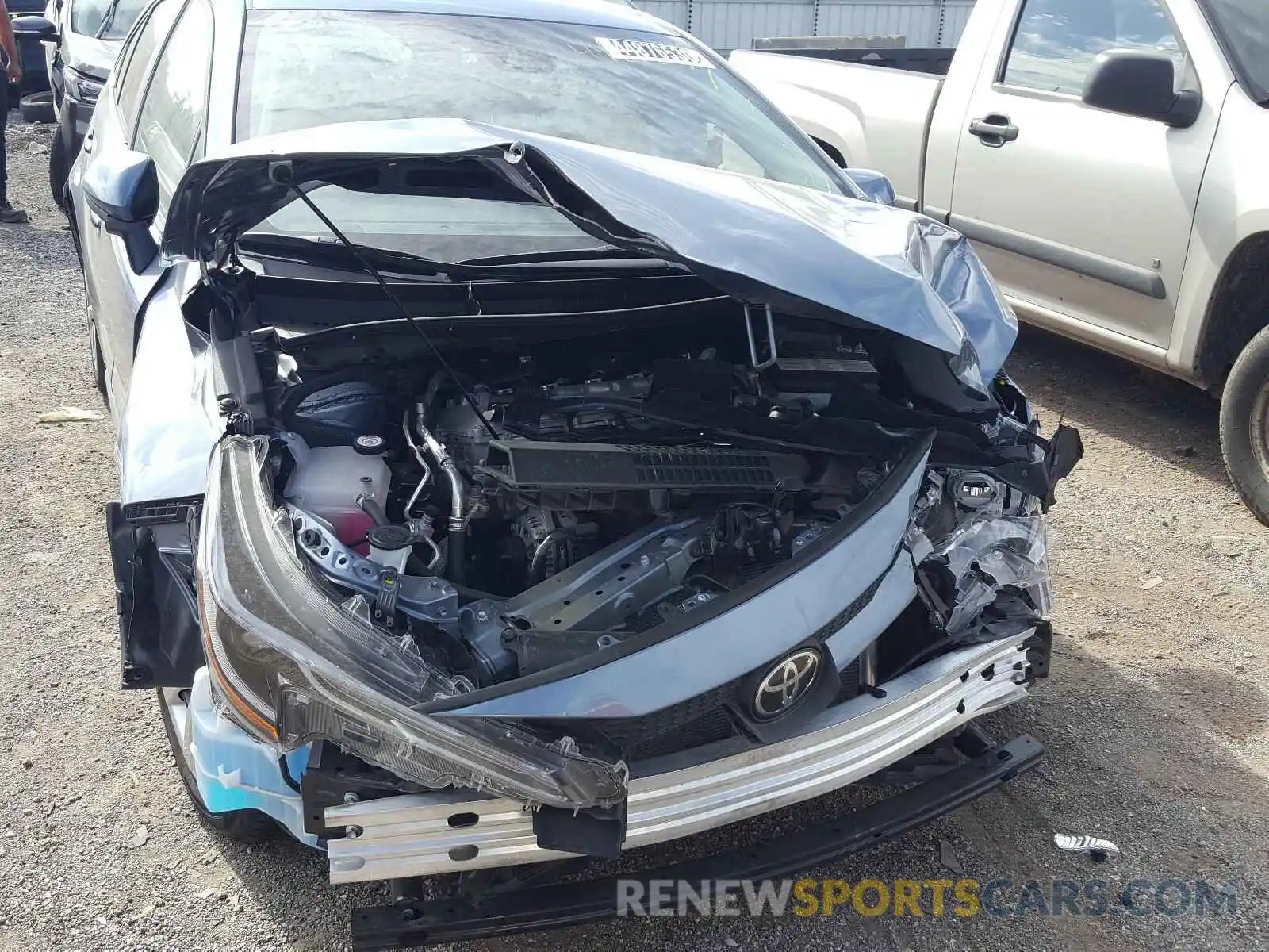 9 Photograph of a damaged car 5YFEPRAE0LP097002 TOYOTA COROLLA 2020