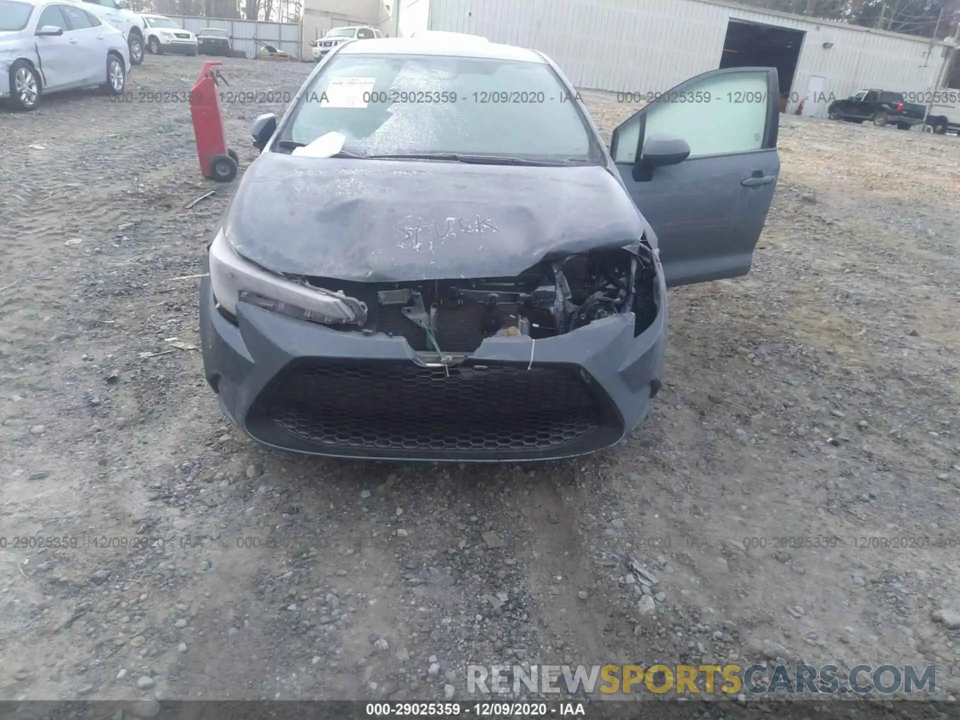 6 Photograph of a damaged car 5YFEPRAE0LP097498 TOYOTA COROLLA 2020