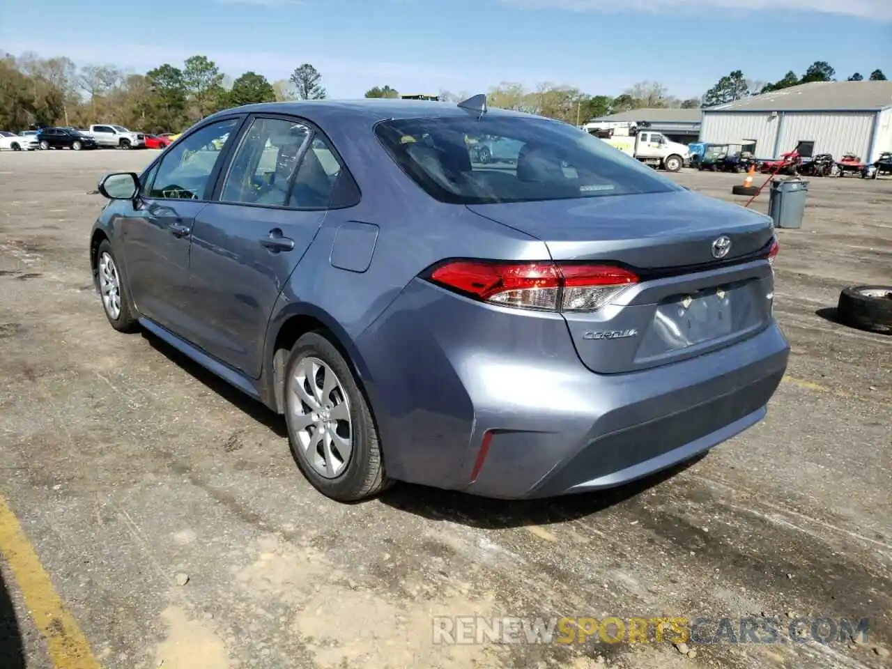 3 Photograph of a damaged car 5YFEPRAE0LP098439 TOYOTA COROLLA 2020