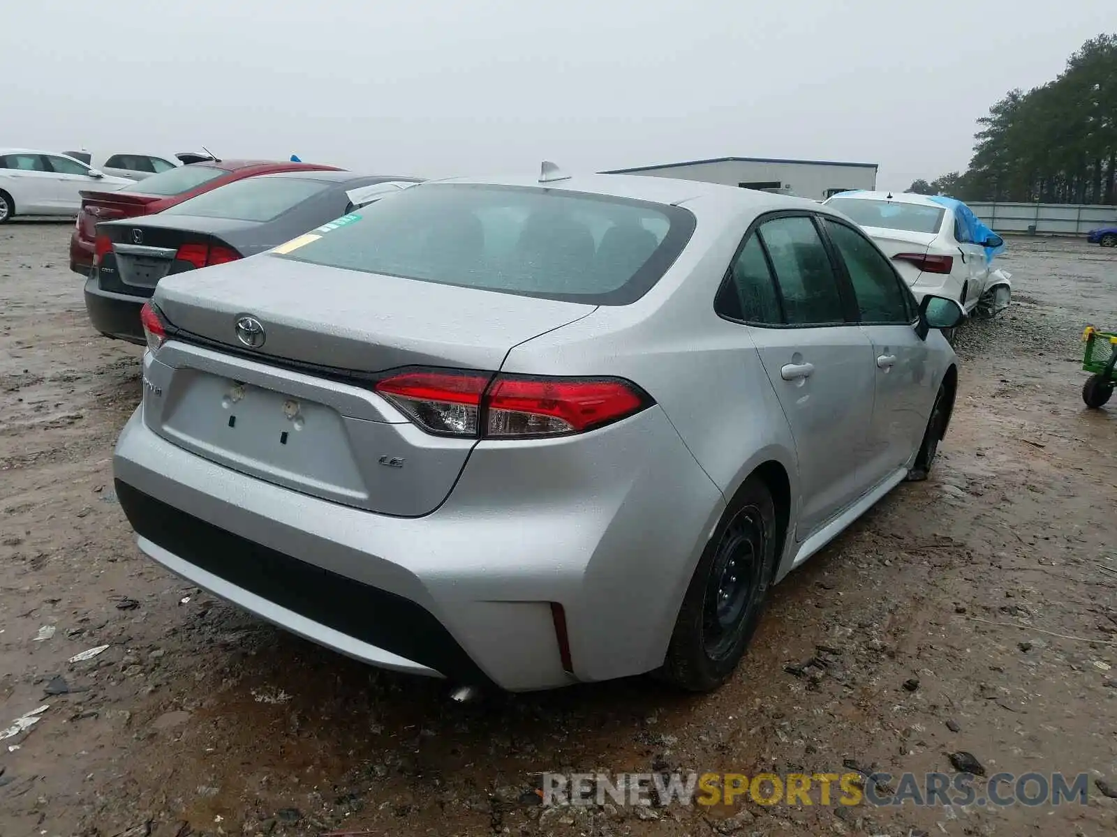 4 Photograph of a damaged car 5YFEPRAE0LP098814 TOYOTA COROLLA 2020