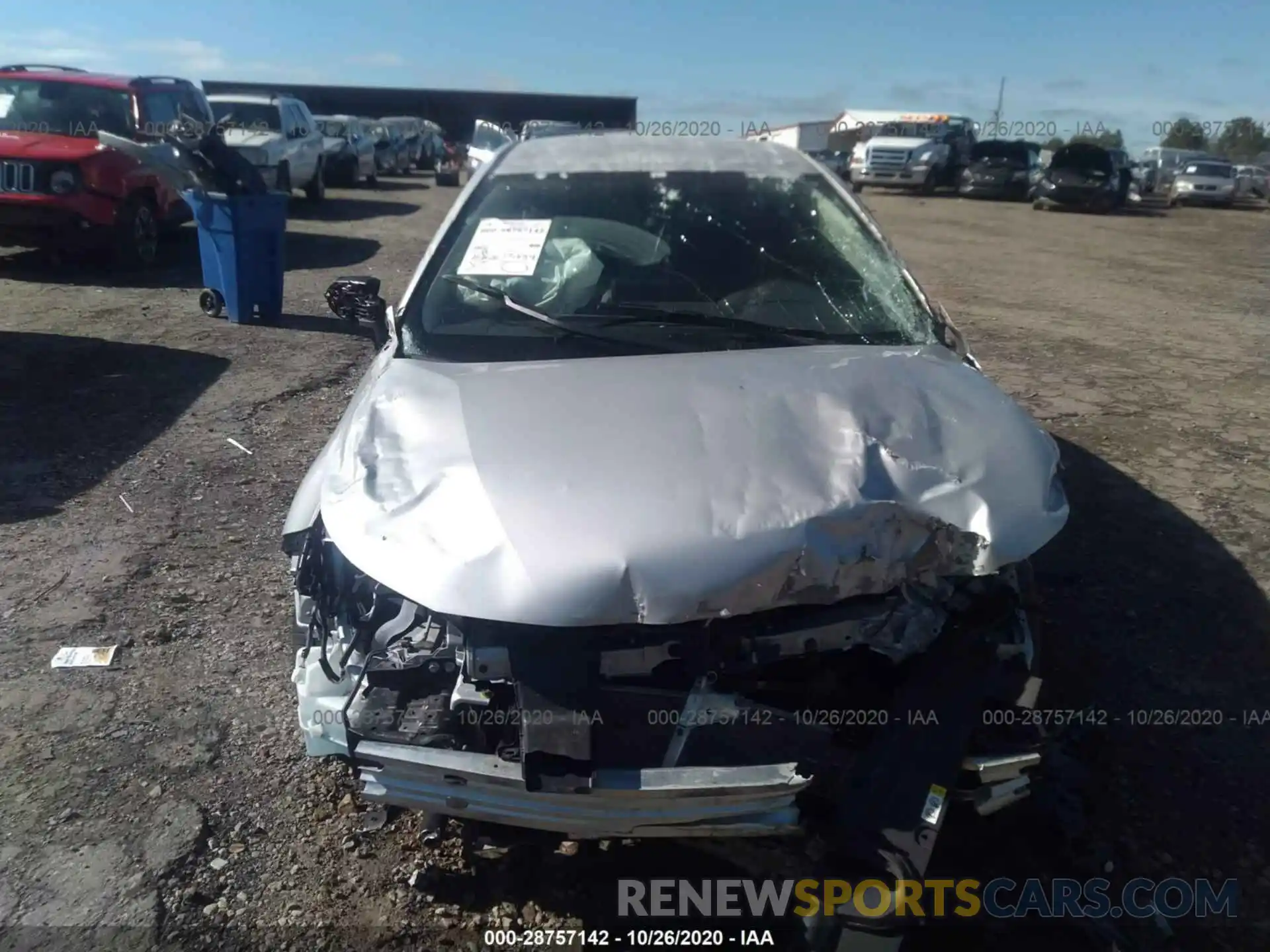 6 Photograph of a damaged car 5YFEPRAE0LP099221 TOYOTA COROLLA 2020