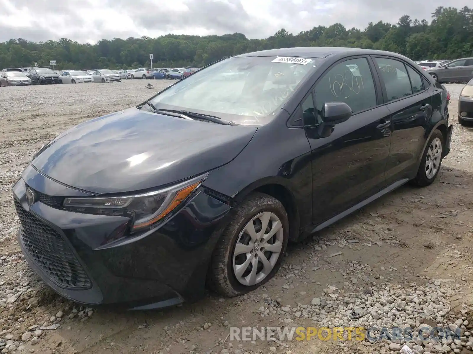 2 Photograph of a damaged car 5YFEPRAE0LP102375 TOYOTA COROLLA 2020