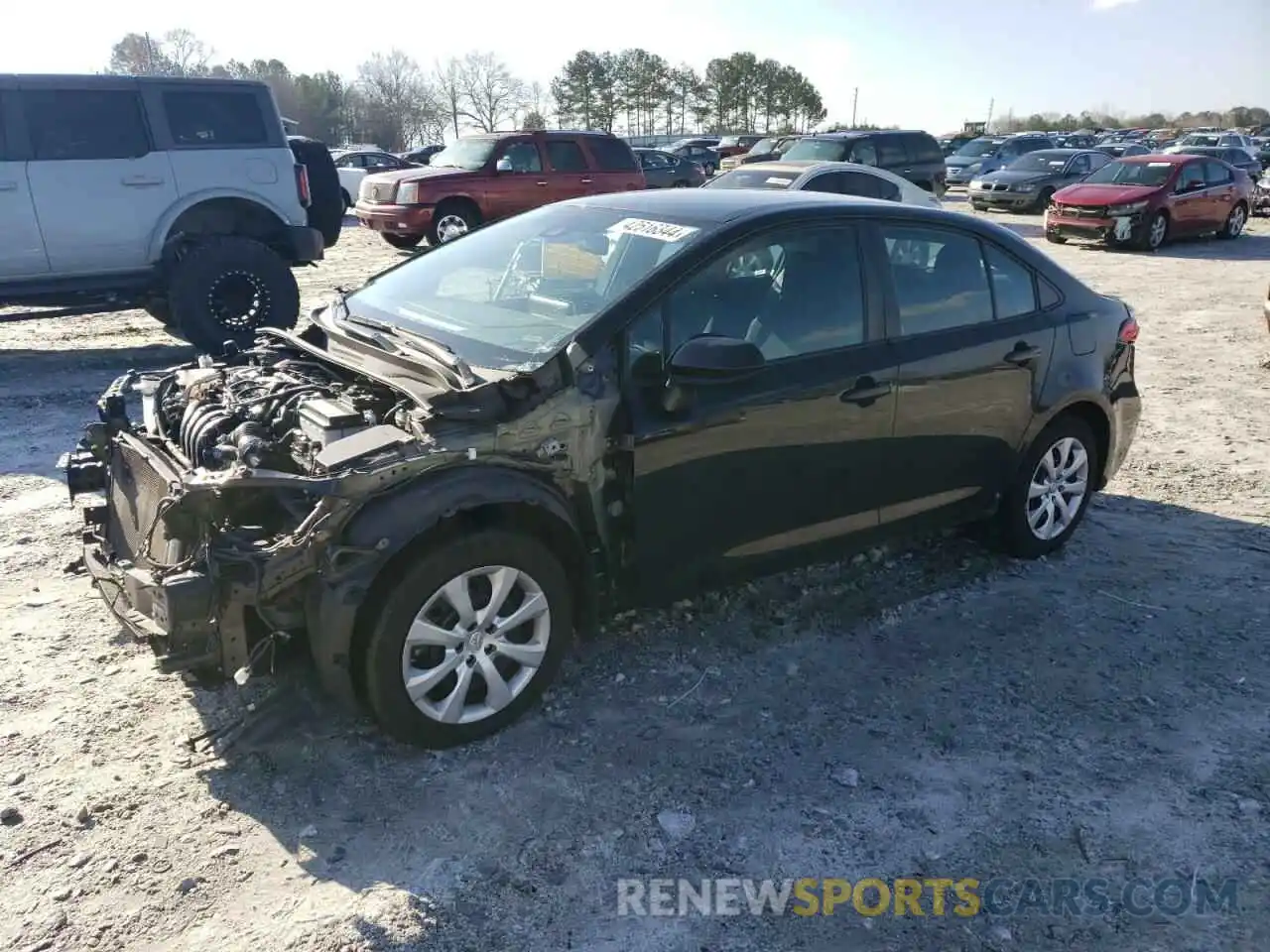 1 Photograph of a damaged car 5YFEPRAE0LP103512 TOYOTA COROLLA 2020