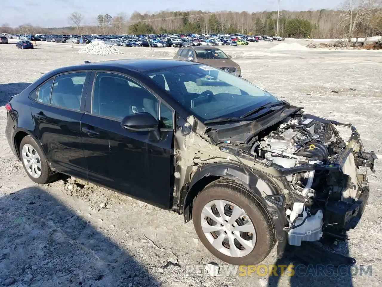 4 Photograph of a damaged car 5YFEPRAE0LP103512 TOYOTA COROLLA 2020