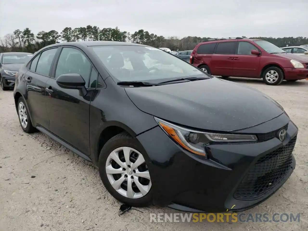 1 Photograph of a damaged car 5YFEPRAE0LP103770 TOYOTA COROLLA 2020