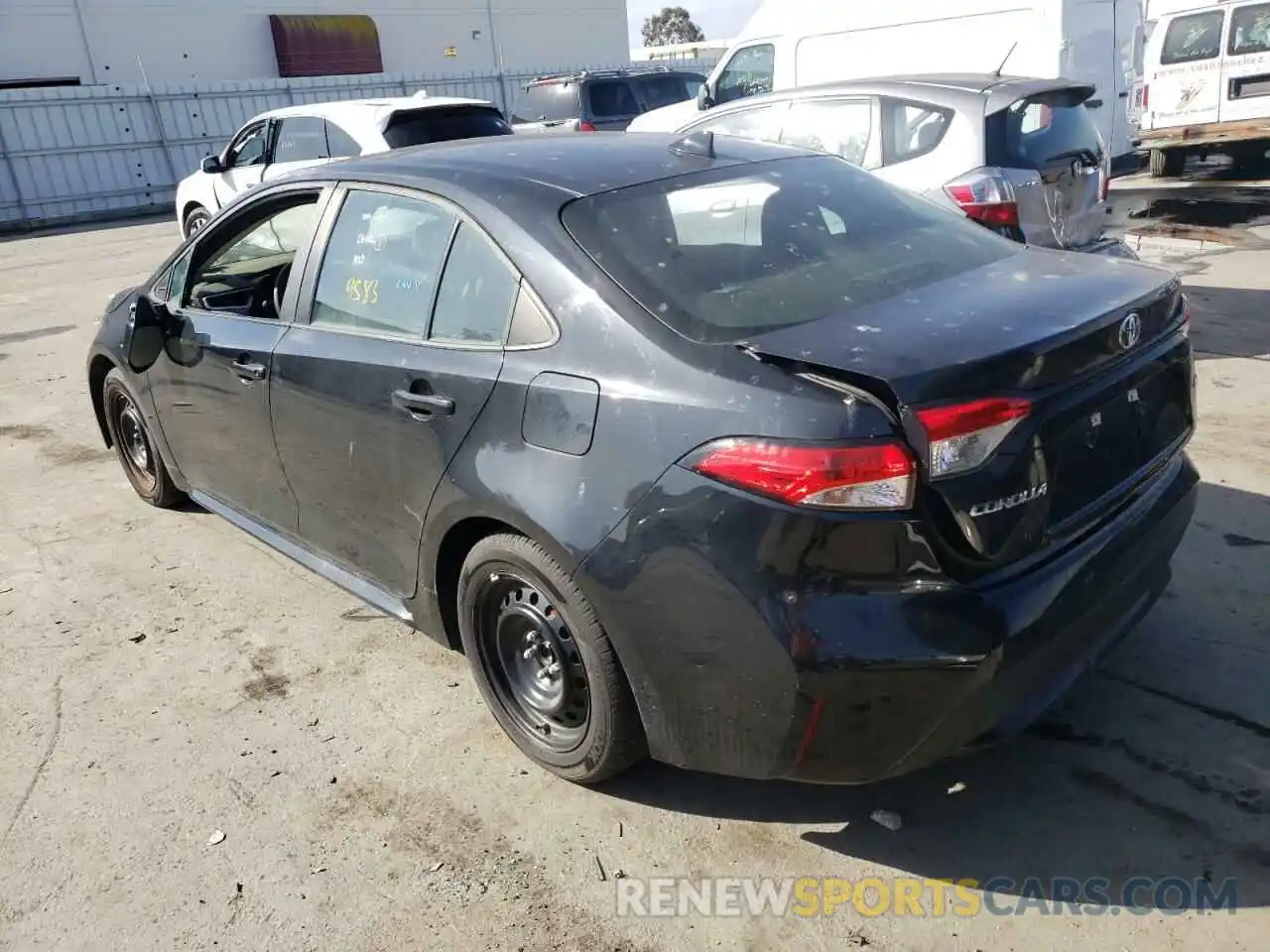 3 Photograph of a damaged car 5YFEPRAE0LP103848 TOYOTA COROLLA 2020