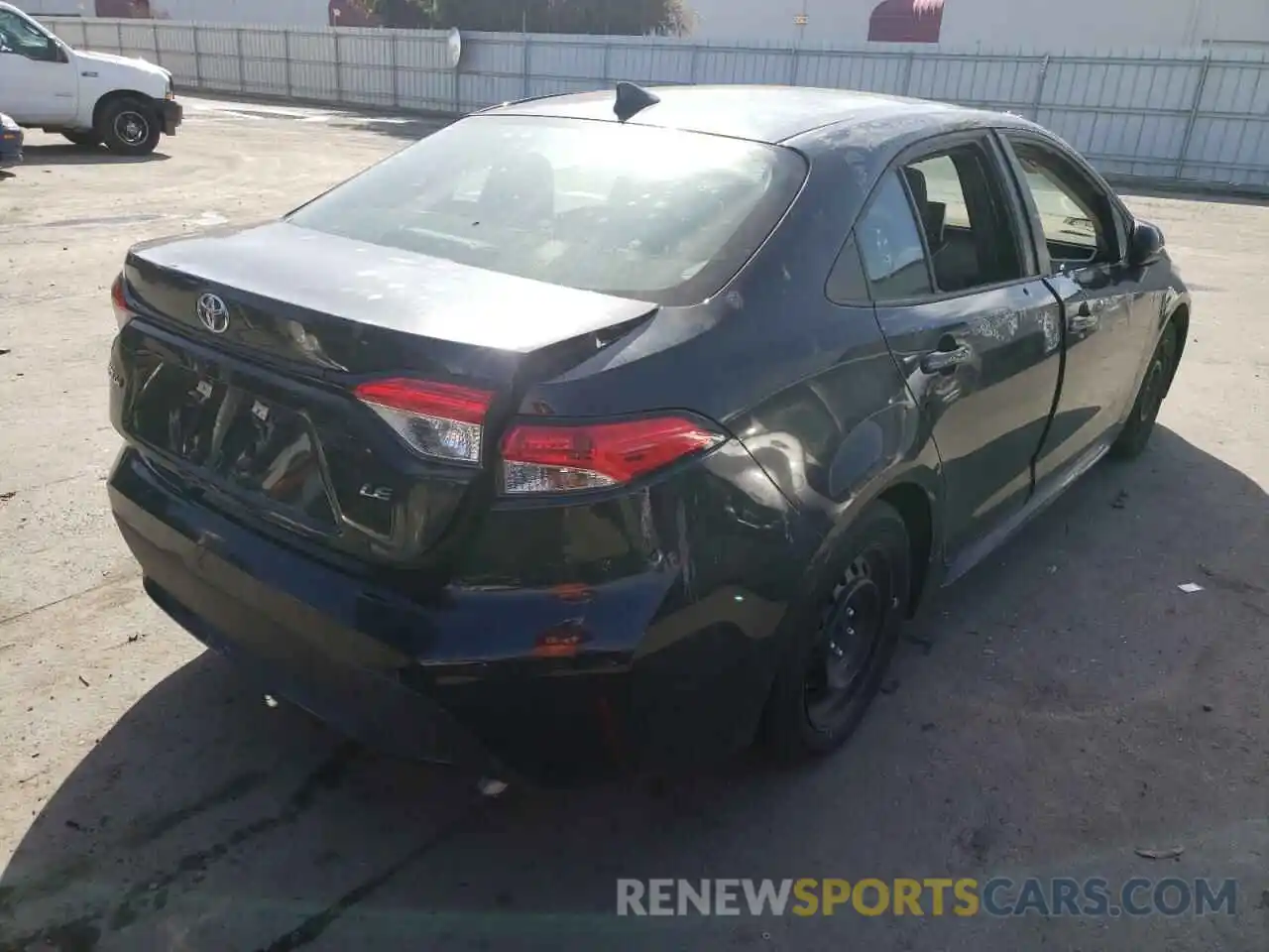 4 Photograph of a damaged car 5YFEPRAE0LP103848 TOYOTA COROLLA 2020