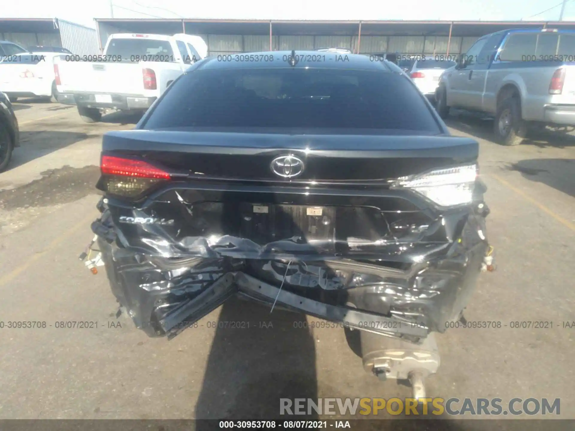 6 Photograph of a damaged car 5YFEPRAE0LP106278 TOYOTA COROLLA 2020