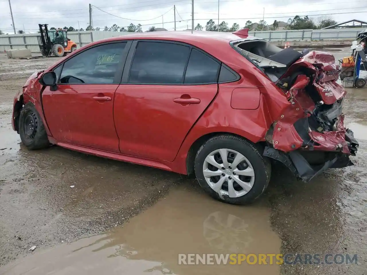 2 Photograph of a damaged car 5YFEPRAE0LP108435 TOYOTA COROLLA 2020