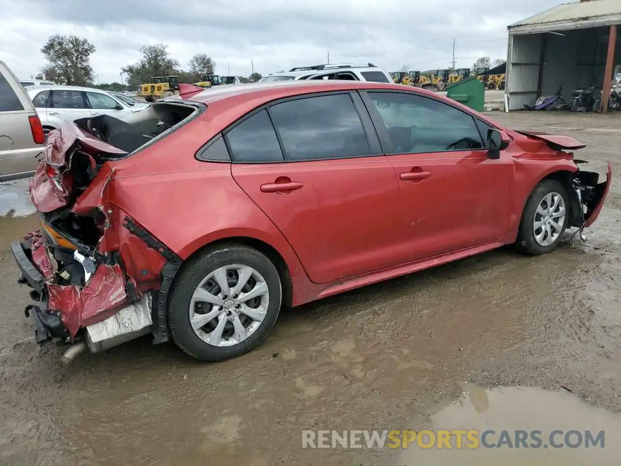 3 Photograph of a damaged car 5YFEPRAE0LP108435 TOYOTA COROLLA 2020