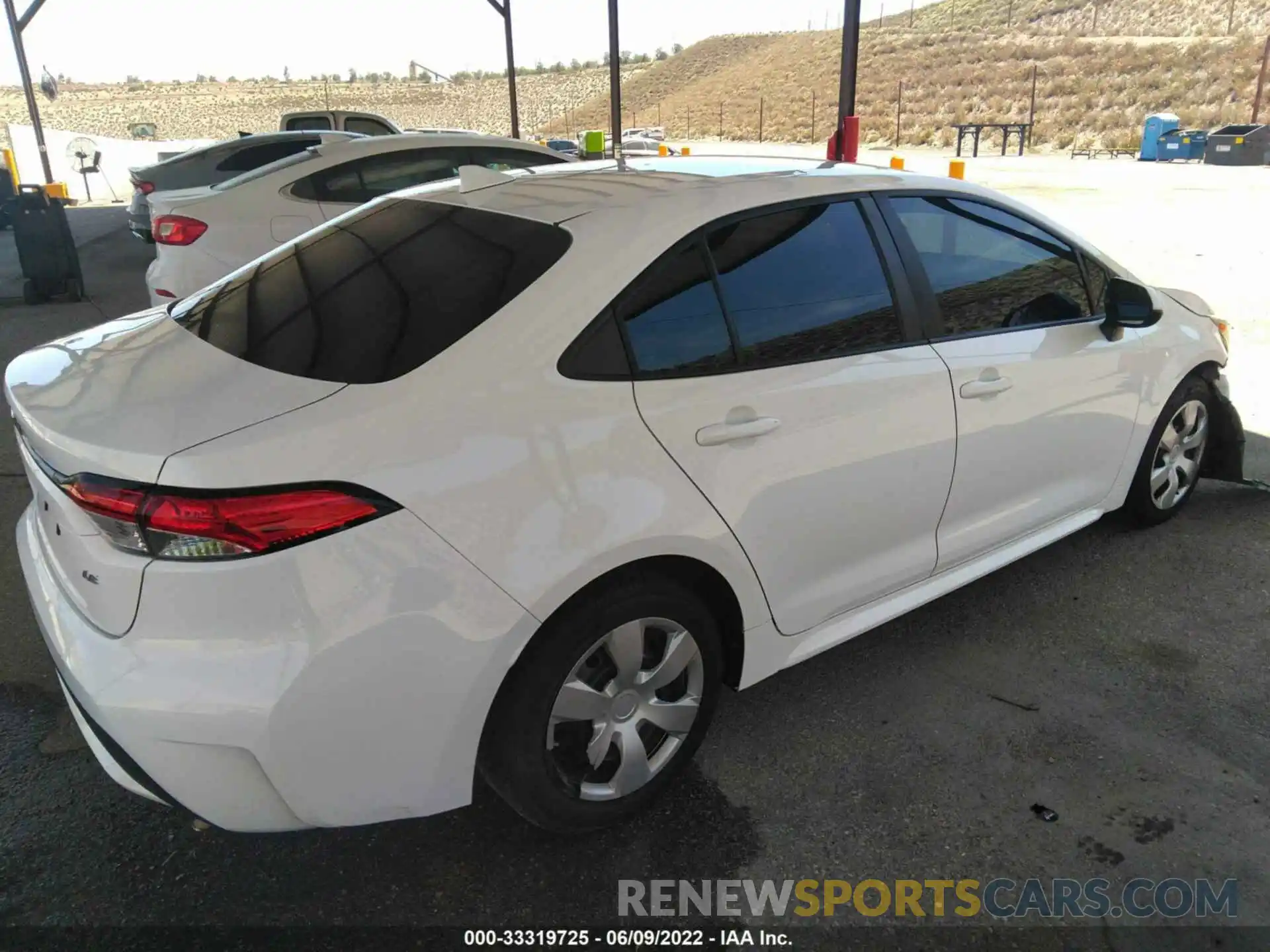 4 Photograph of a damaged car 5YFEPRAE0LP108869 TOYOTA COROLLA 2020